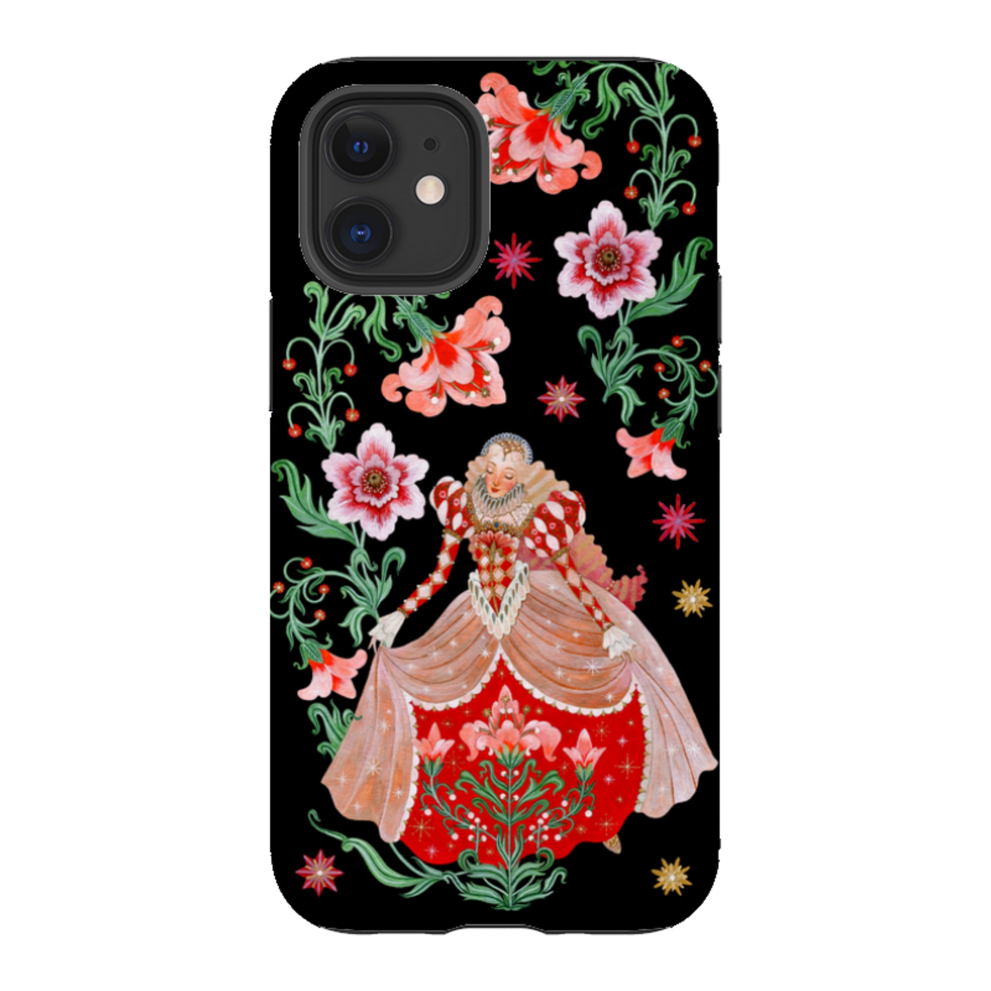 iPhone Tough  Case - Nine Ladies Dancing By Maria Matos