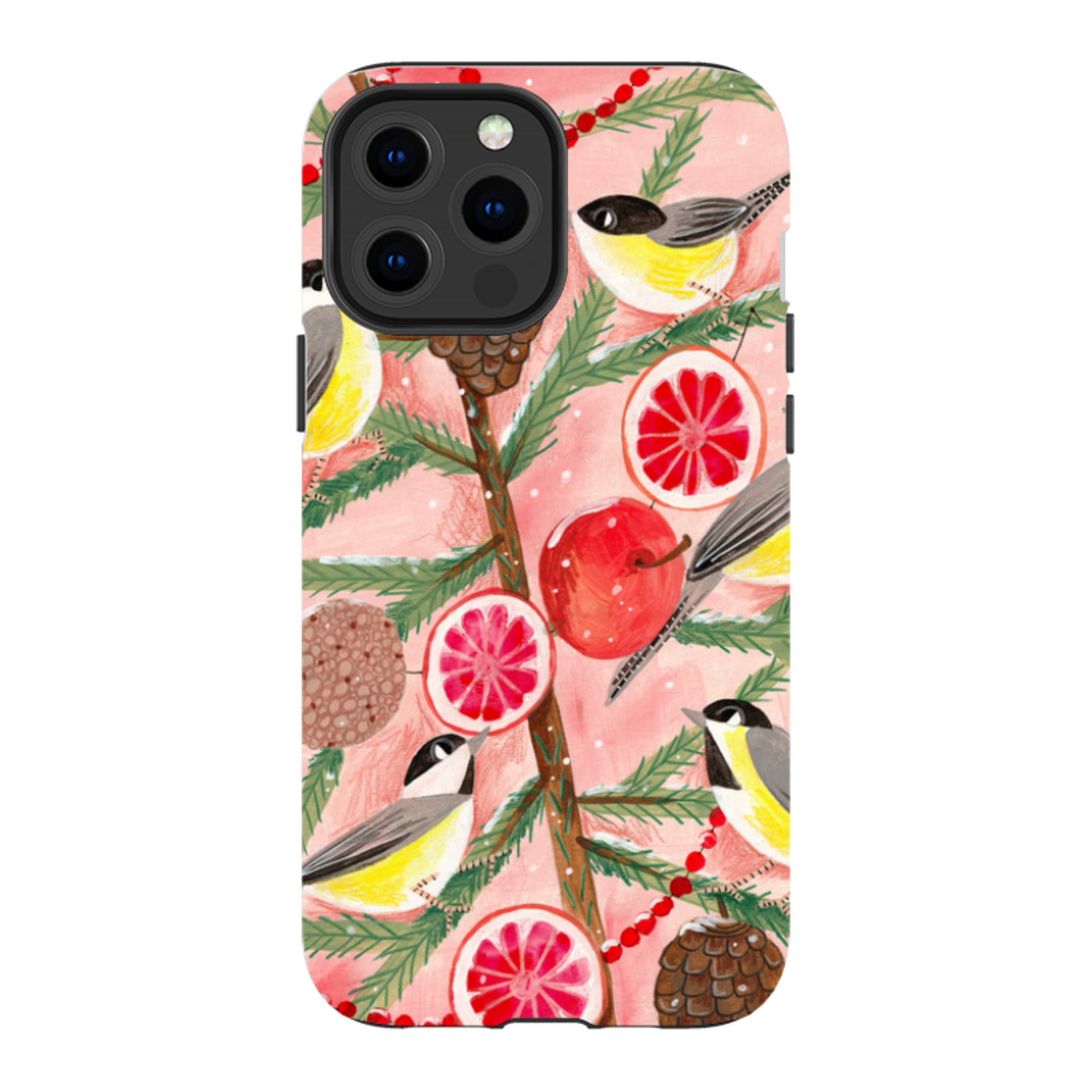 iPhone Tough Case - Chickadee By Caroline Bonne Muller