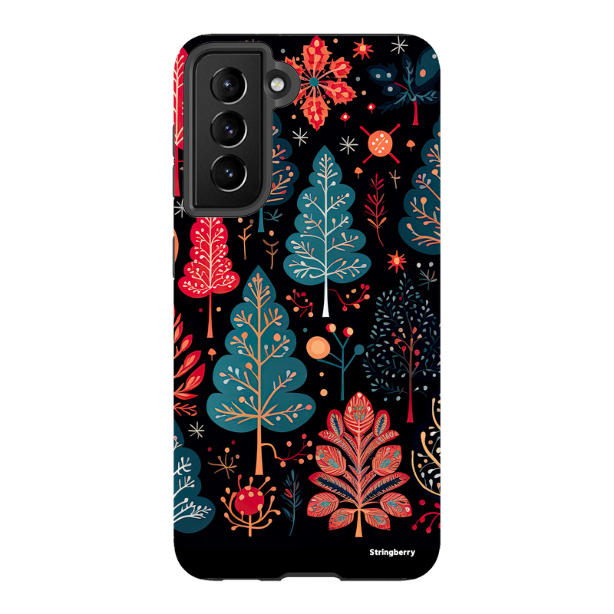 Samsung Tough Case -Dark Winter Forest