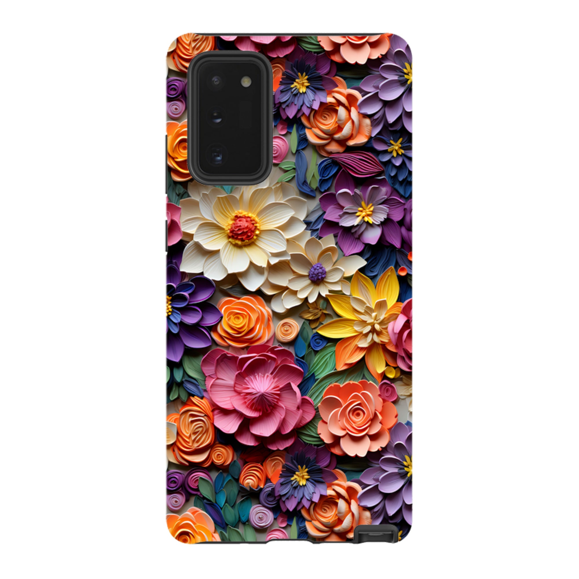 Samsung Tough Case - Violet Floral