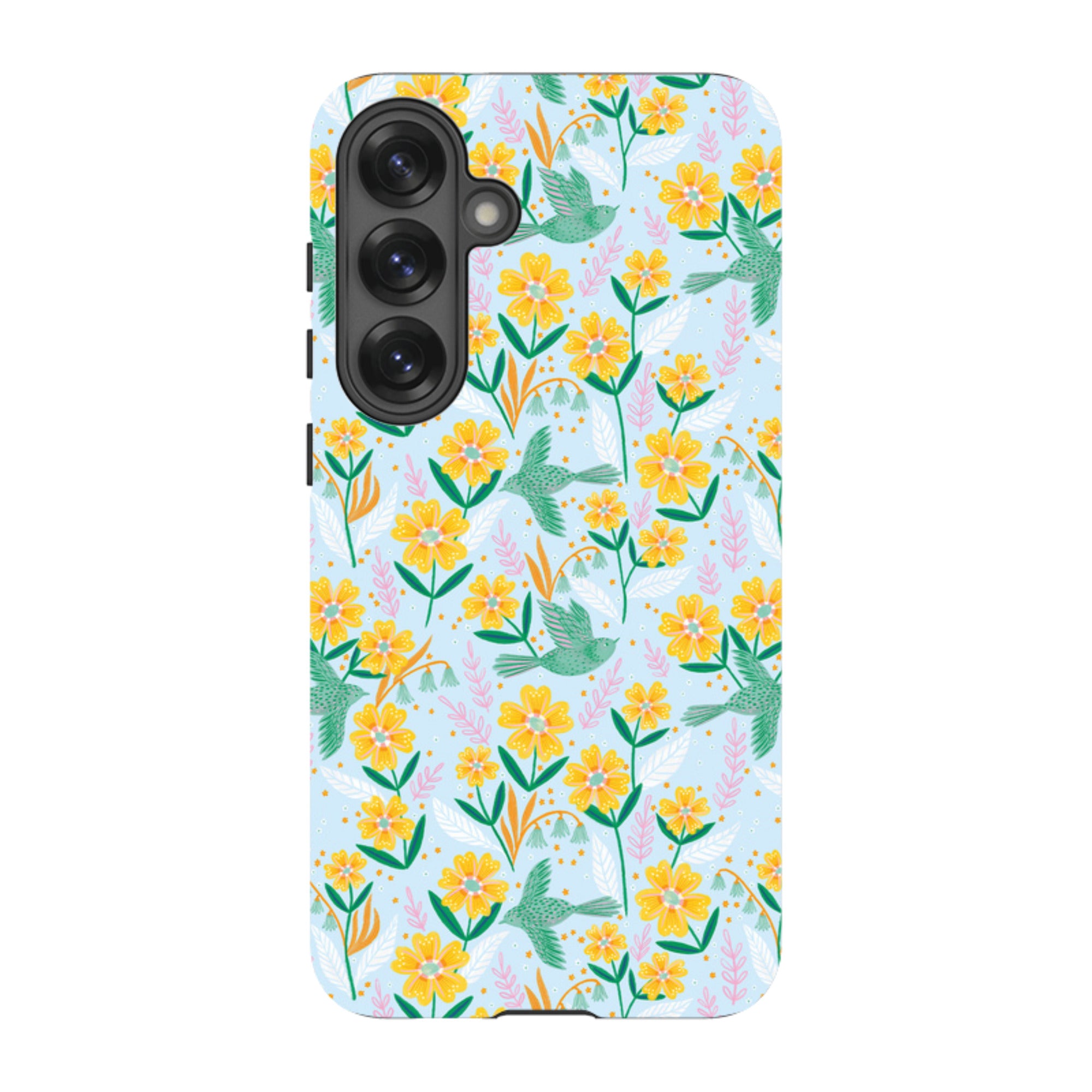 Samsung Tough Case - Sweet Birds Blue By Lee Foster Wilson