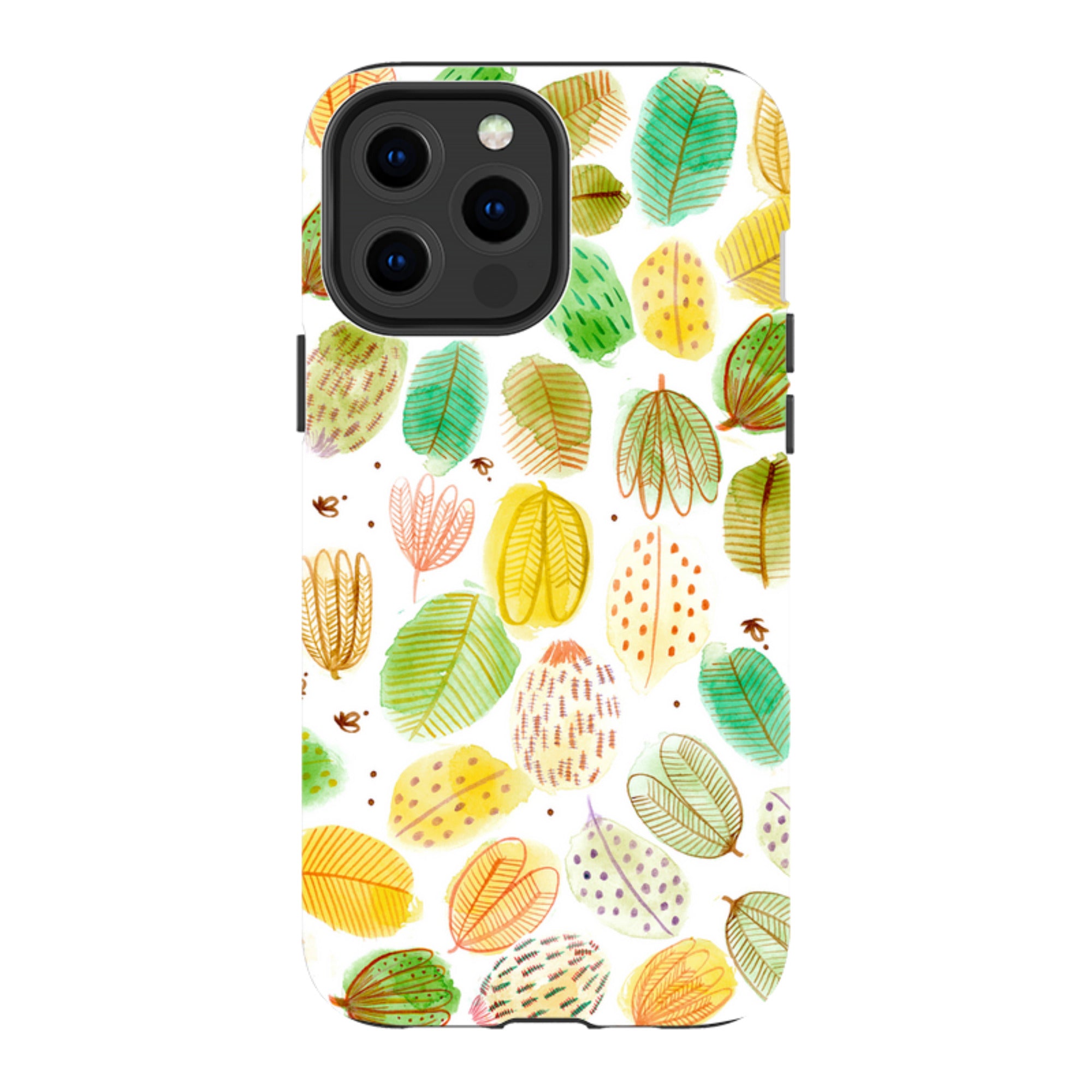 iPhone Tough Case - Leaves By Gabriela Larios