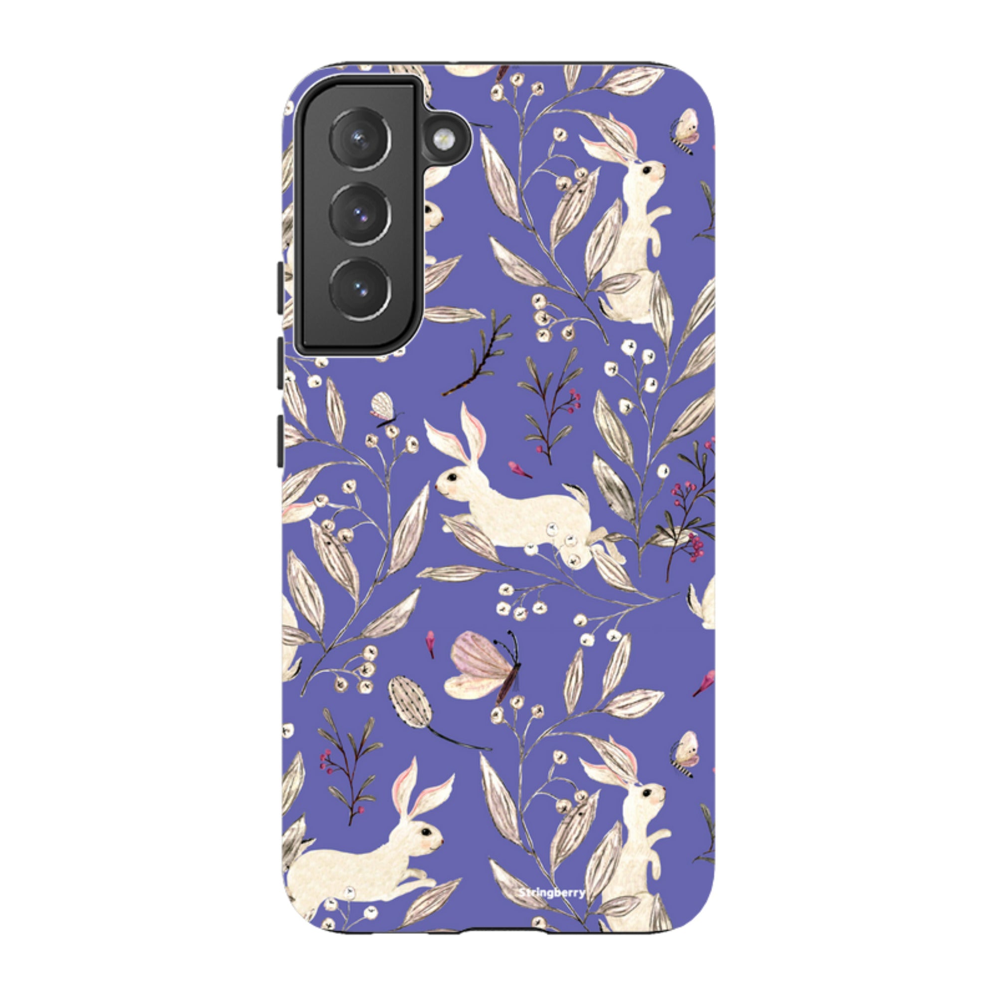 Samsung Tough Case - Bunnies Periwinkle By Katherine Quinn