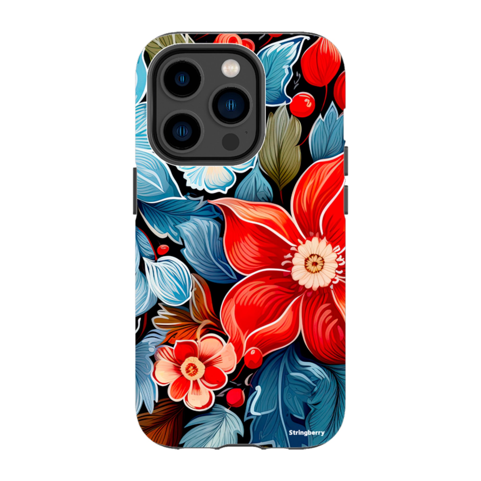 iPhone Tough Case - Red Bells