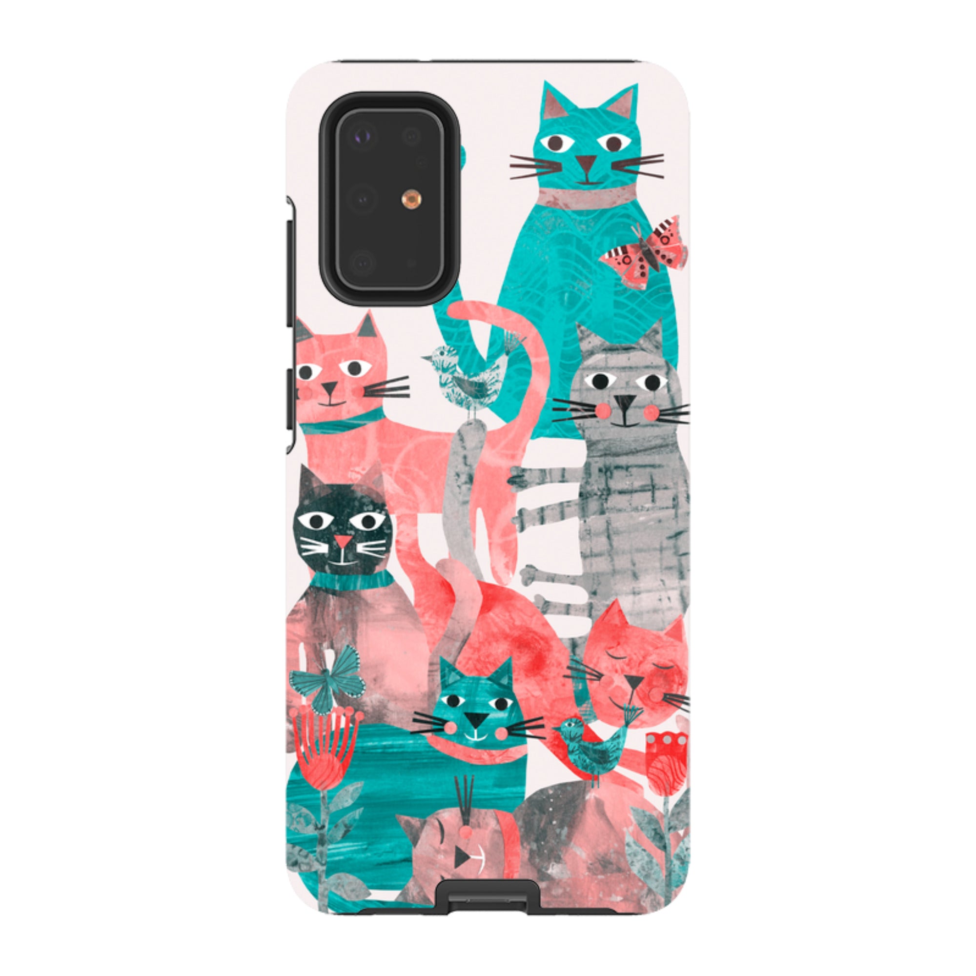 Samsung Tough  Case - Cat Party II By Tracey English