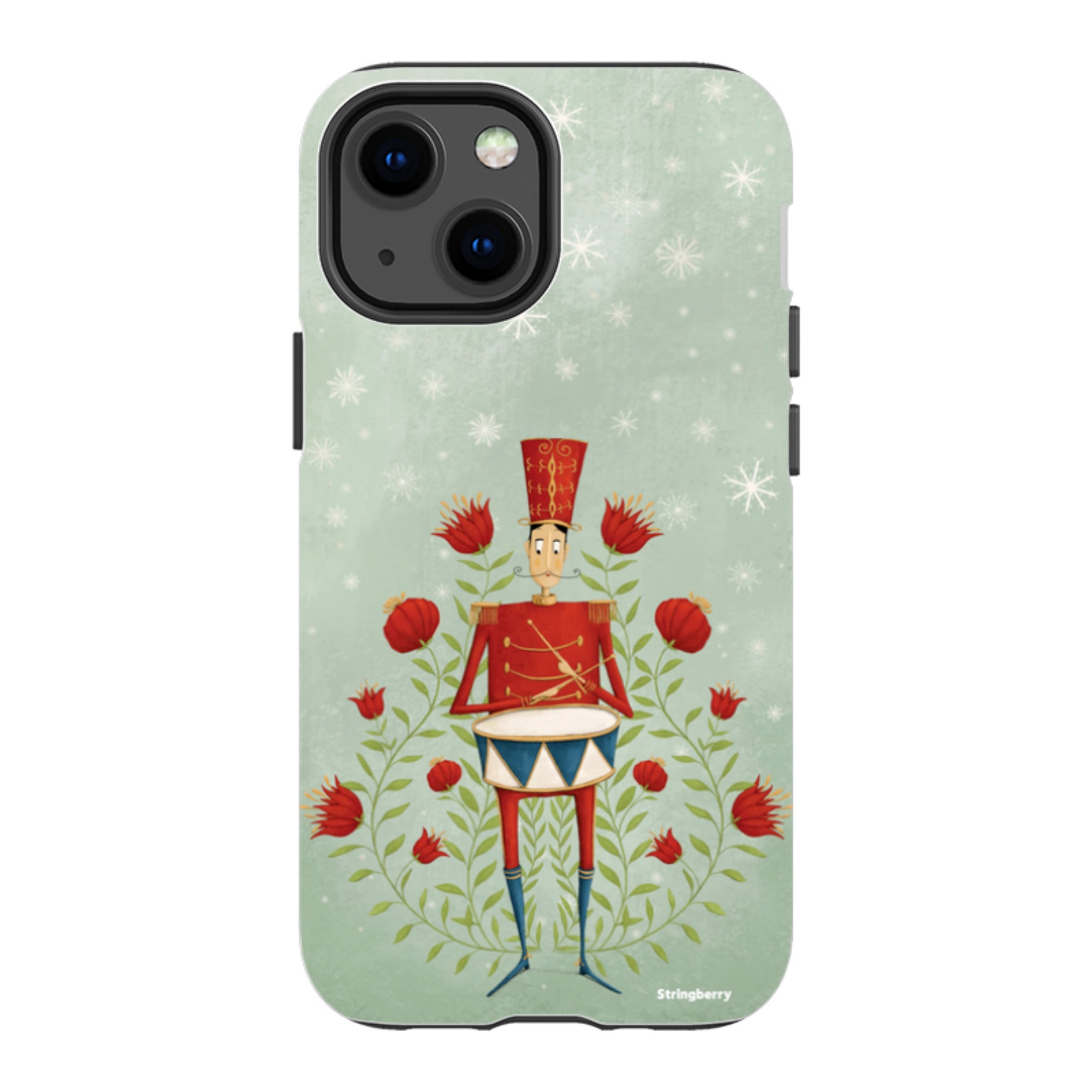 iPhone Tough Case - Drummer Aqua By Maja Lindberg