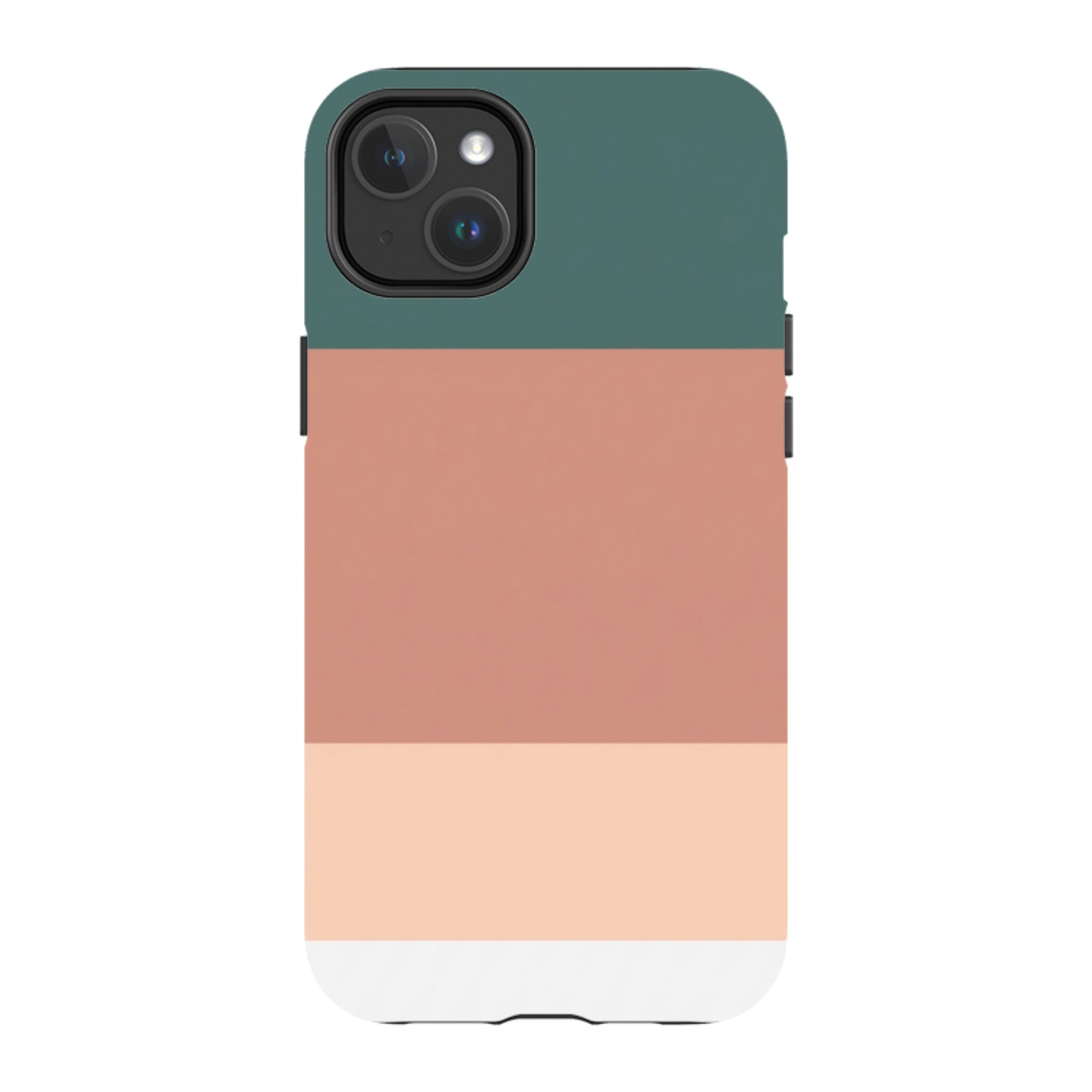 iPhone MagSafe Tough Case - Muted Teal Gradient