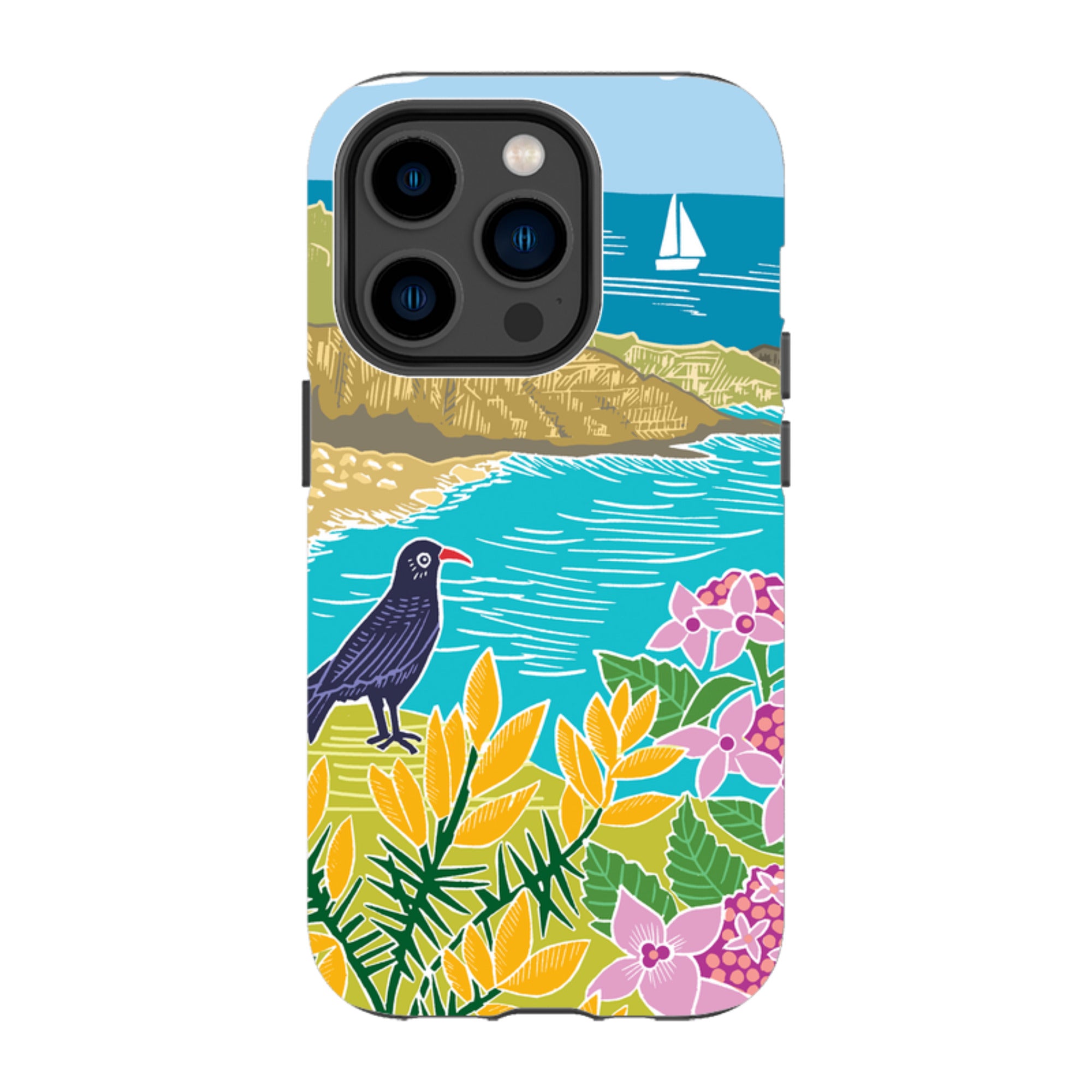 iPhone Tough Case - Porthgwarra Walk By Kate Heiss