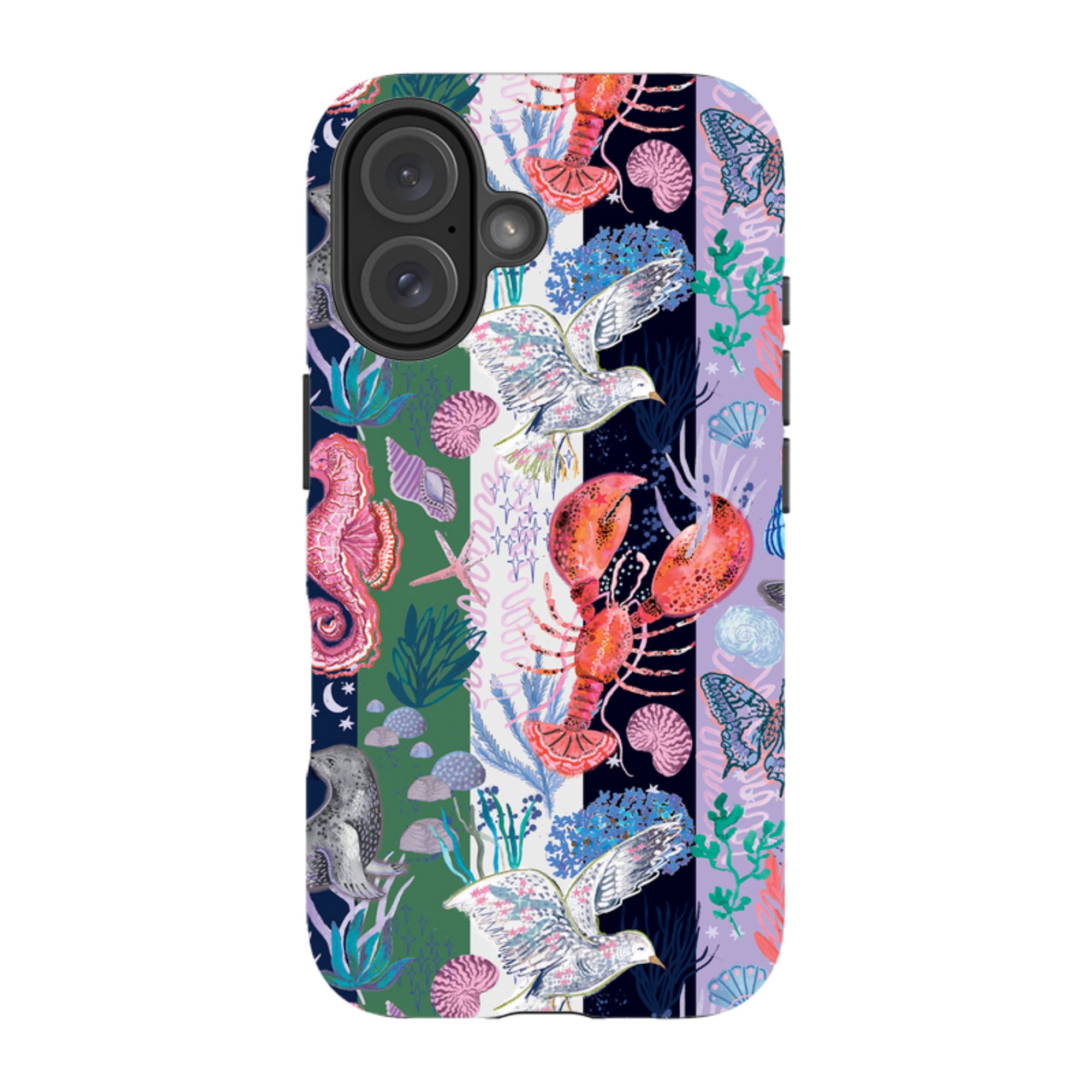 iPhone Case - Coastal Calling Stripe I By Emma Frances Grant