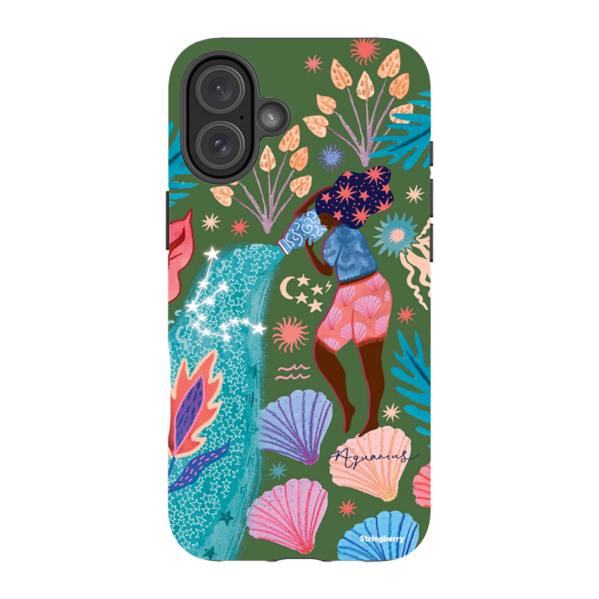 iPhone Tough Case - Aquarius By Emma Frances Grant