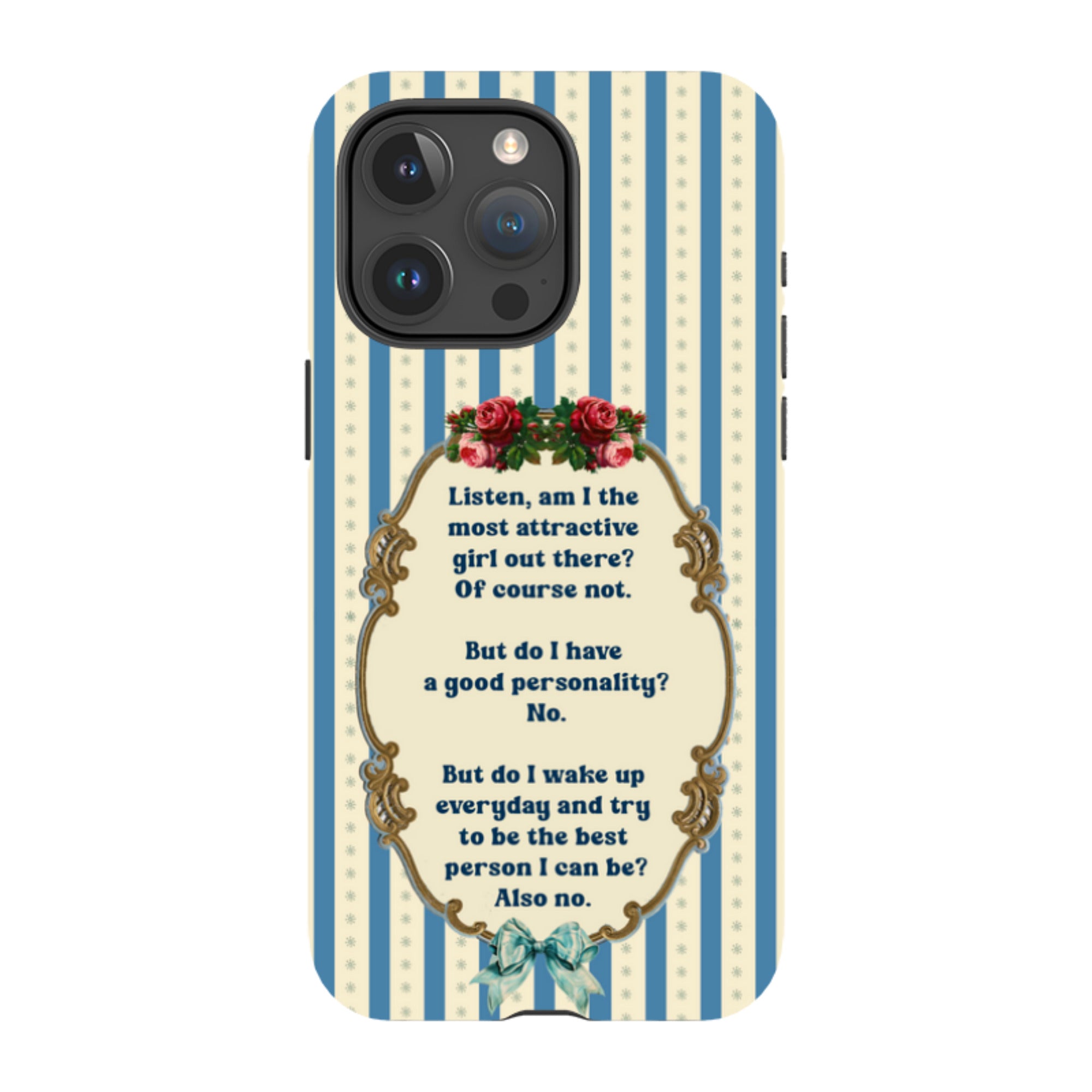 iPhone Tough Case - Attractive By Clare Jordan