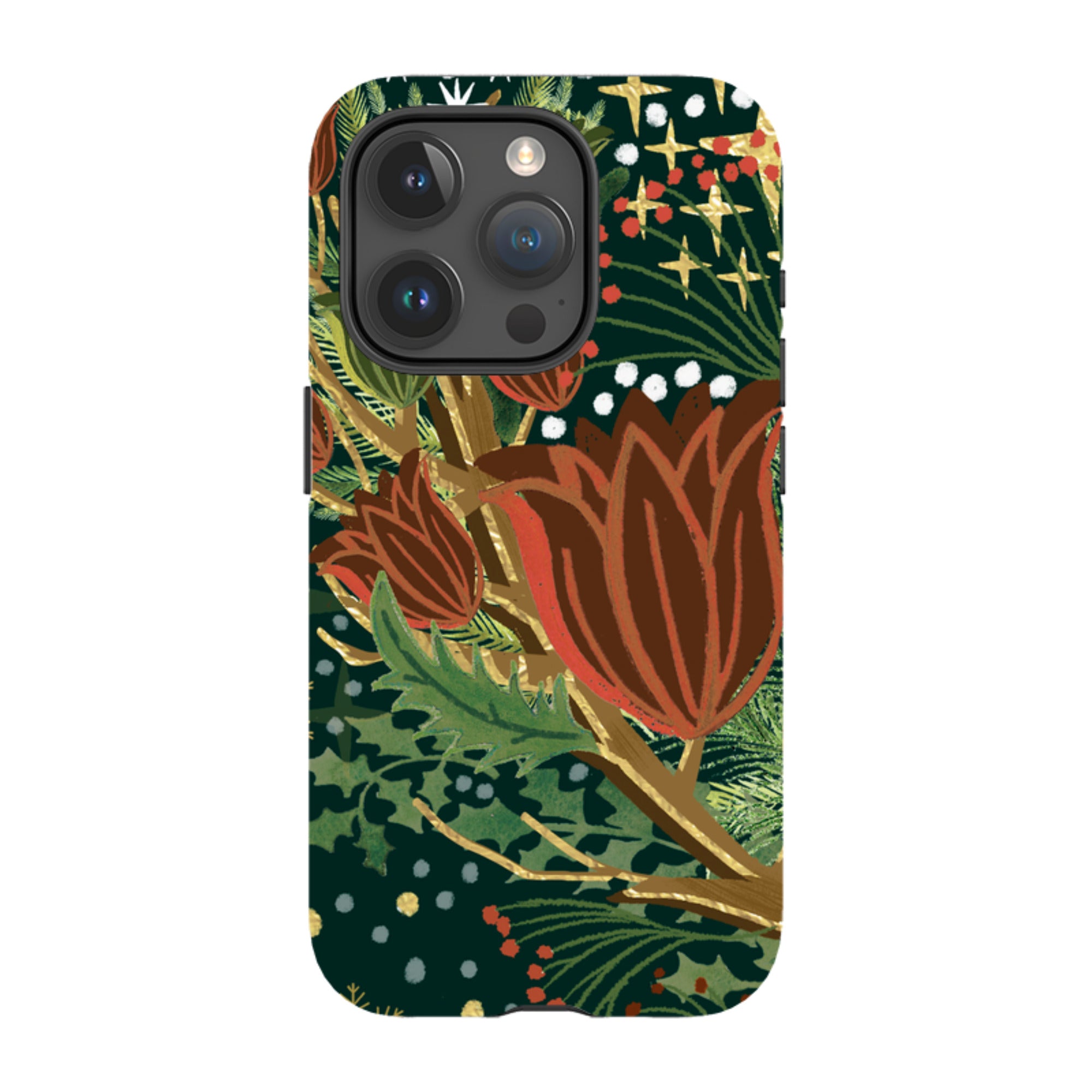 iPhone Tough Case - Winter Deer II By Emma Frances Grant