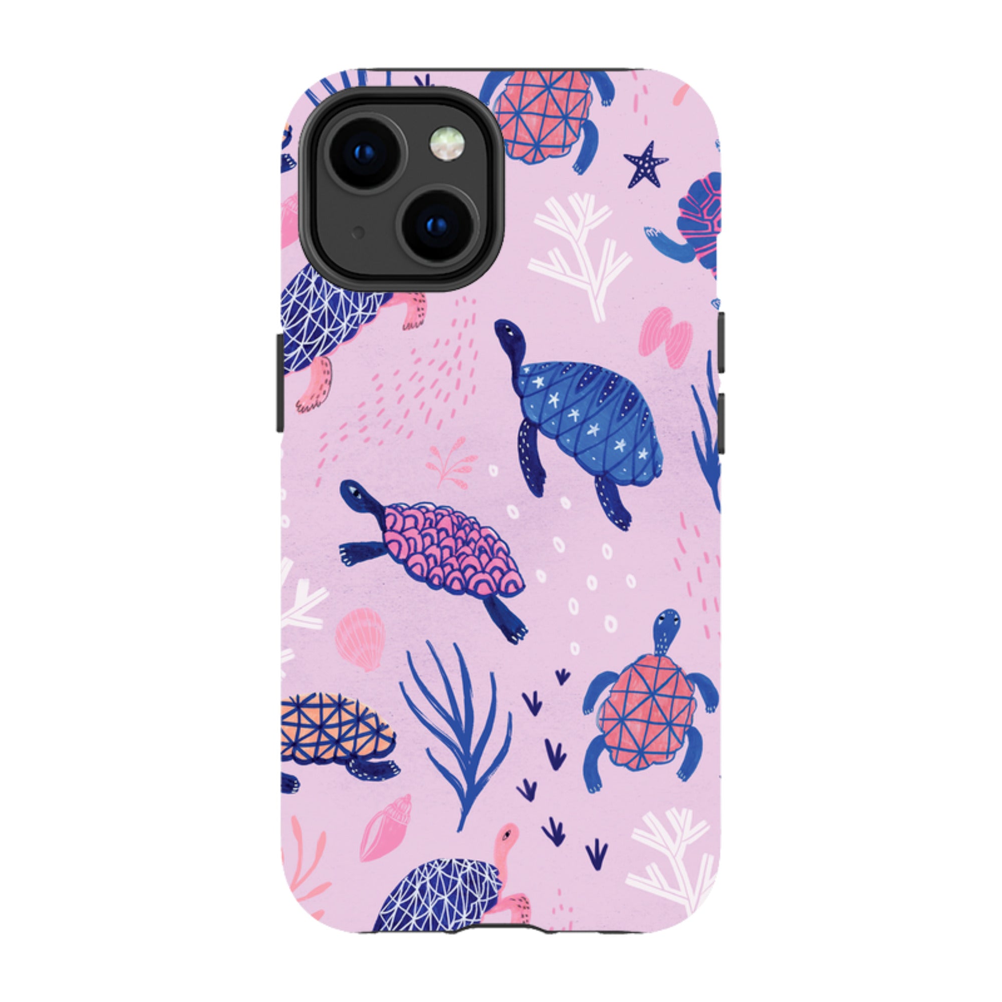 iPhone Tough Case - Turtles By Lee Foster Wilson