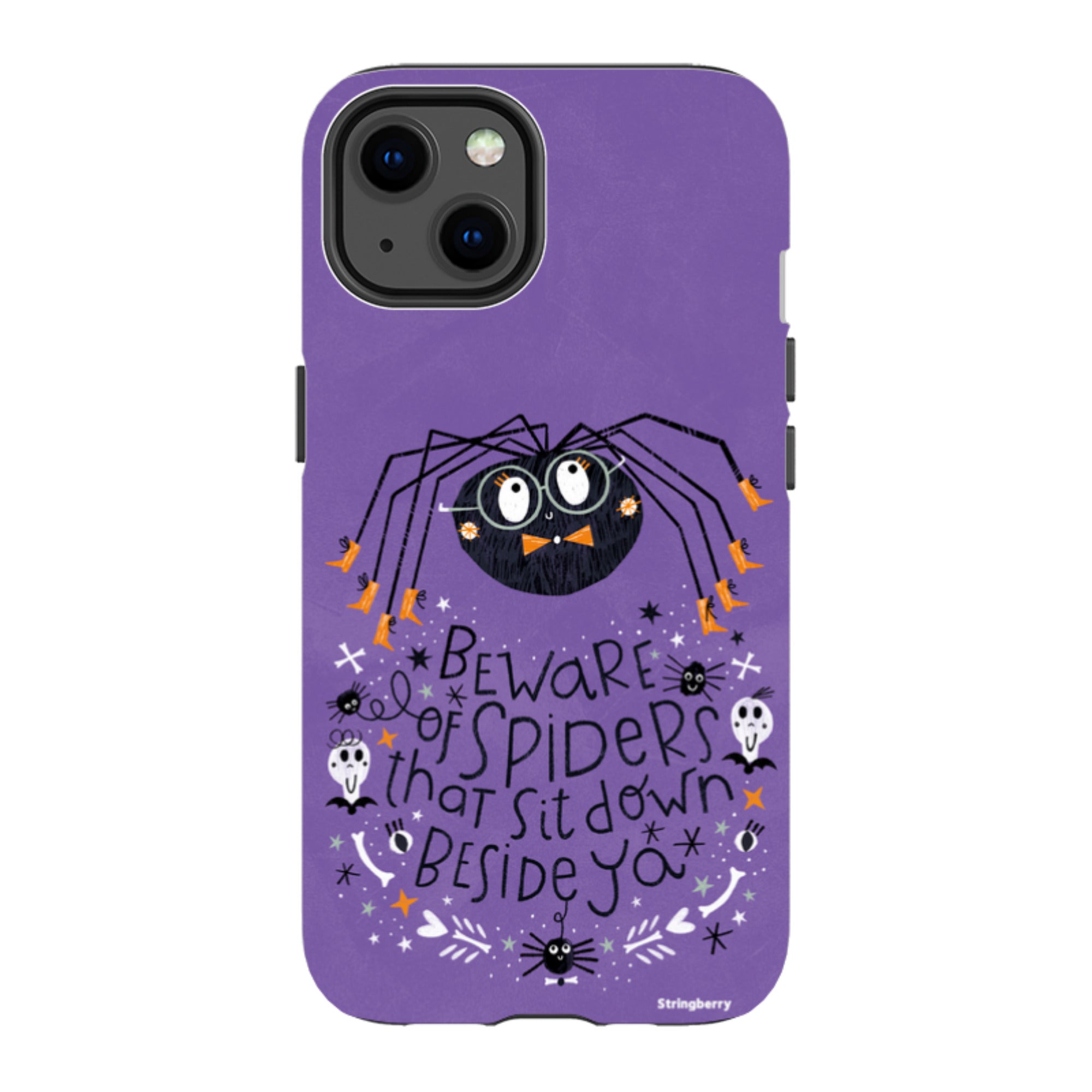 iPhone Tough Case - Spider By Ali Brookes