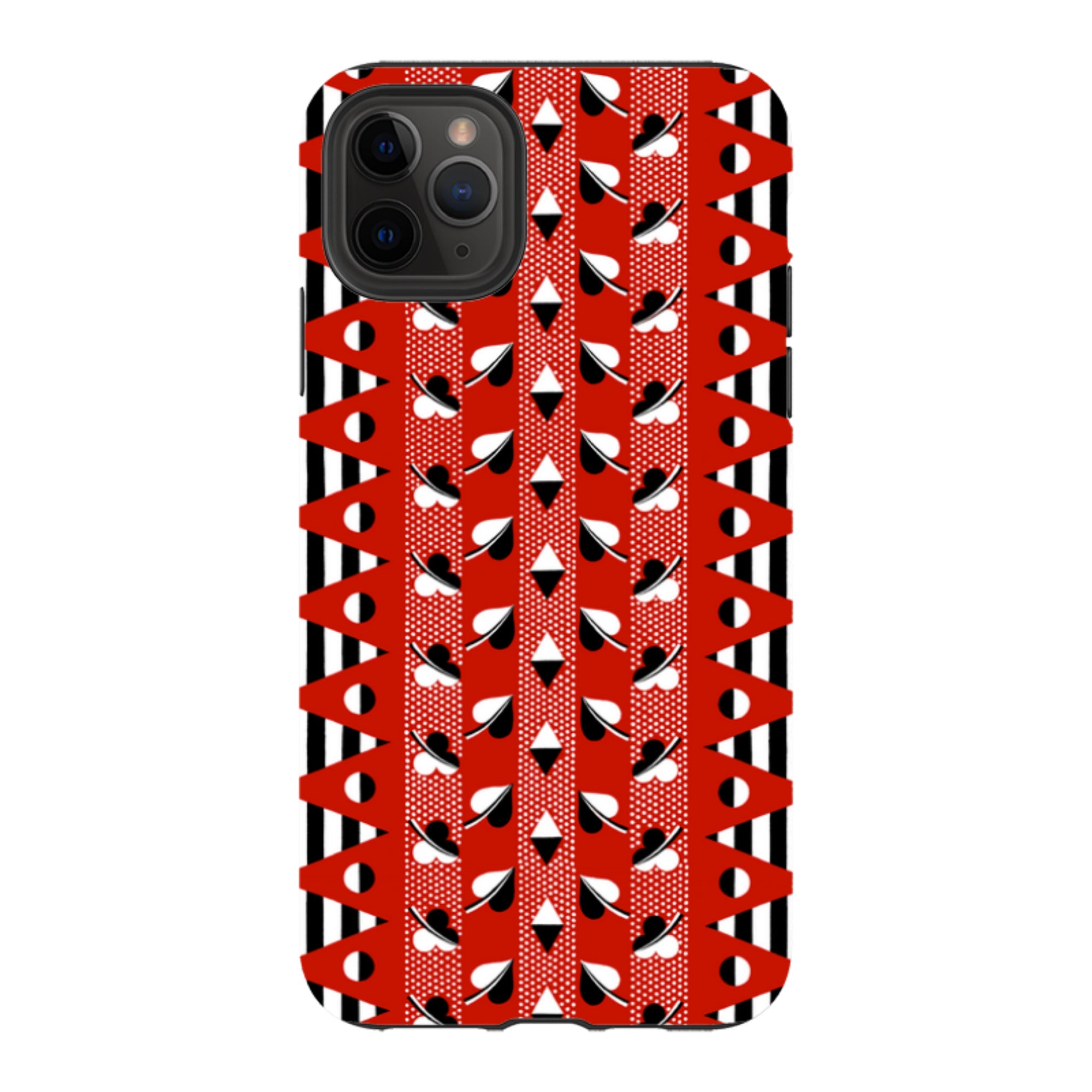 iPhone Case - Clubs & Hearts By Cressida Bell