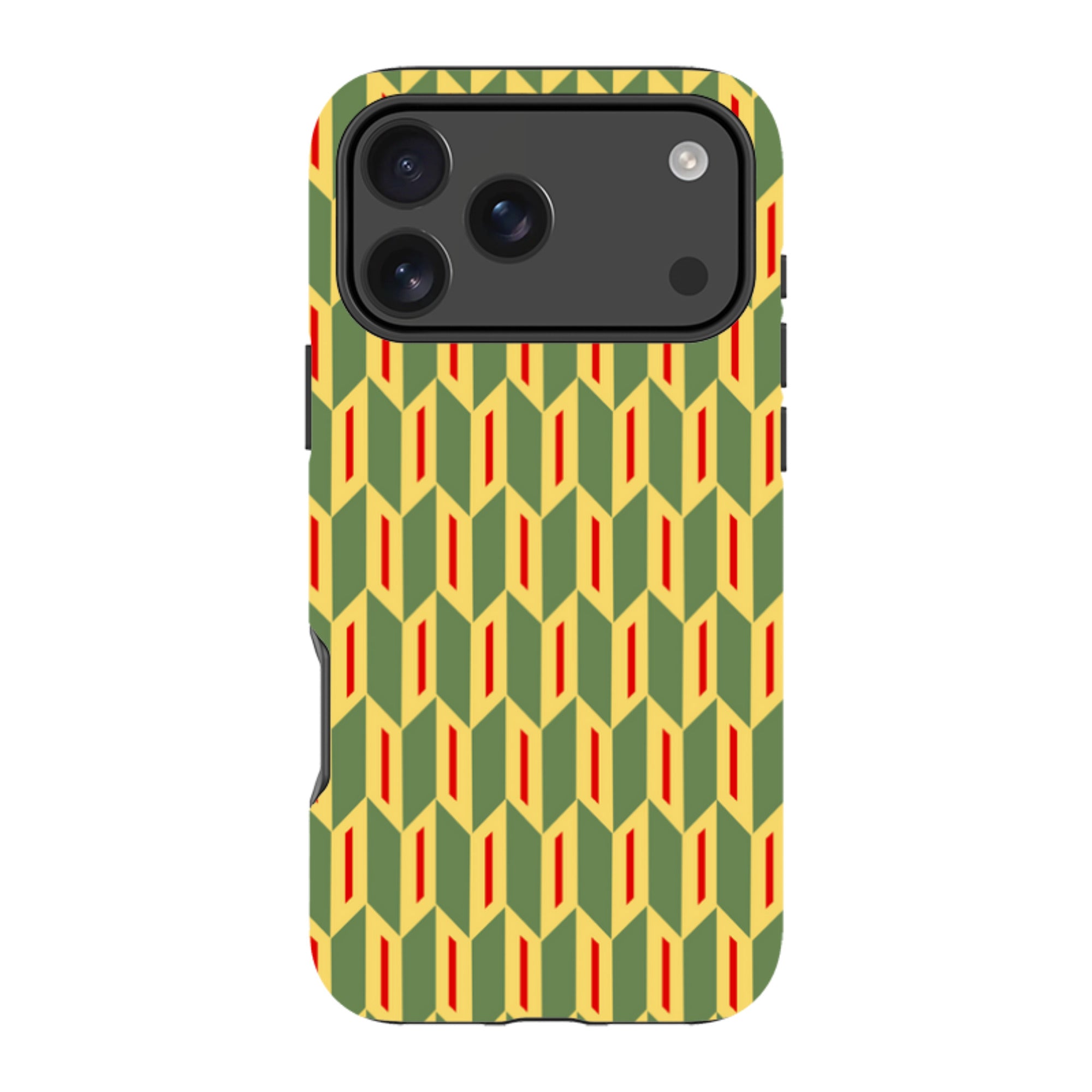 iPhone MagSafe Tough Case - Chevrons By Cressida Bell