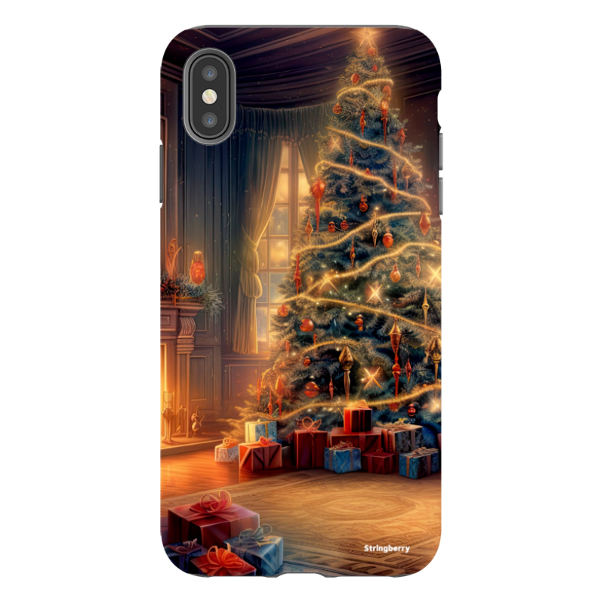 iPhone Tough Case - Holly Jolly Christmas
