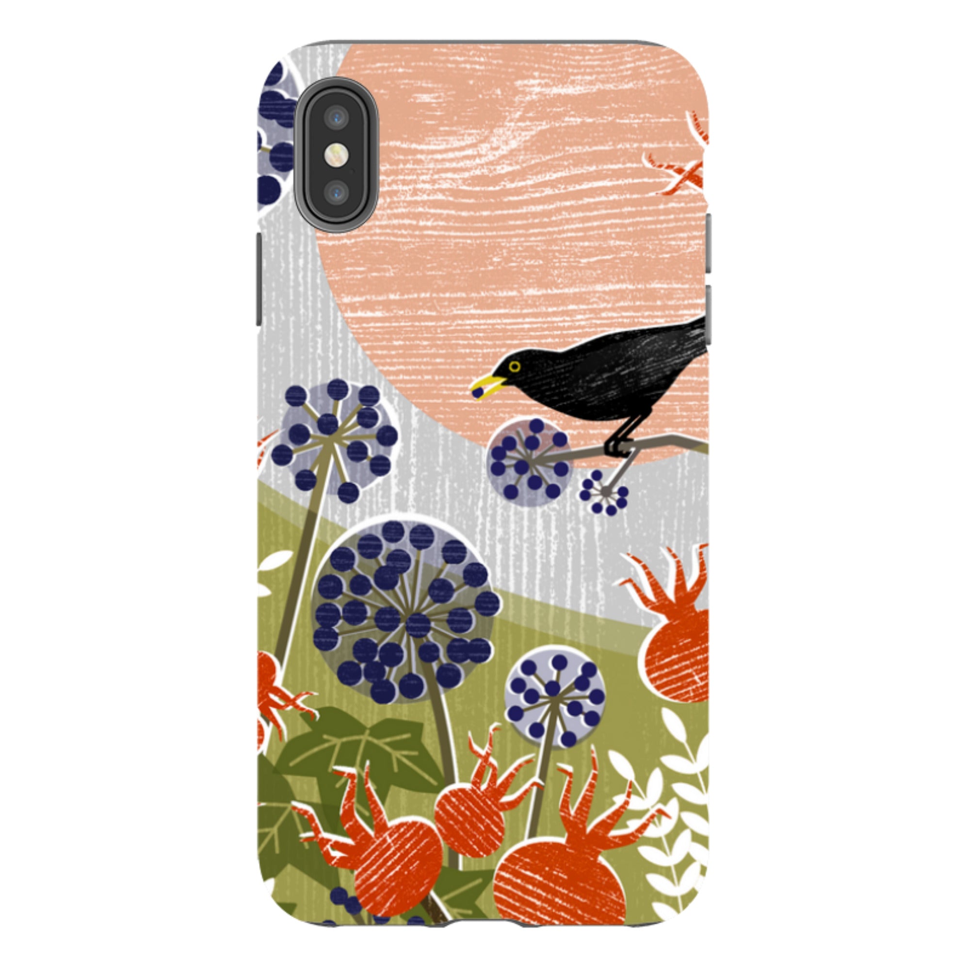 iPhone Tough Case - Blackbird And Ivy By Liane Payne