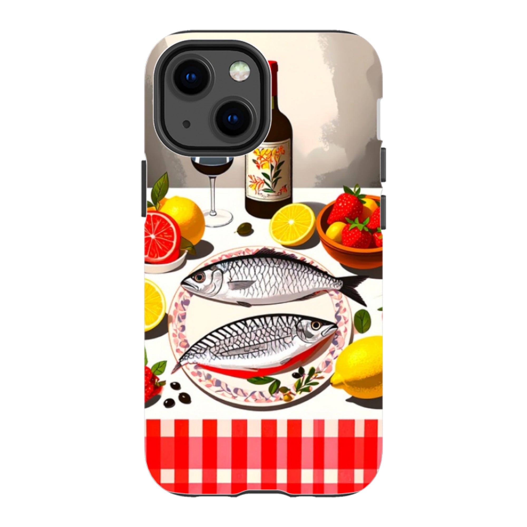 iPhone Tough Case - Plate Of Sardines