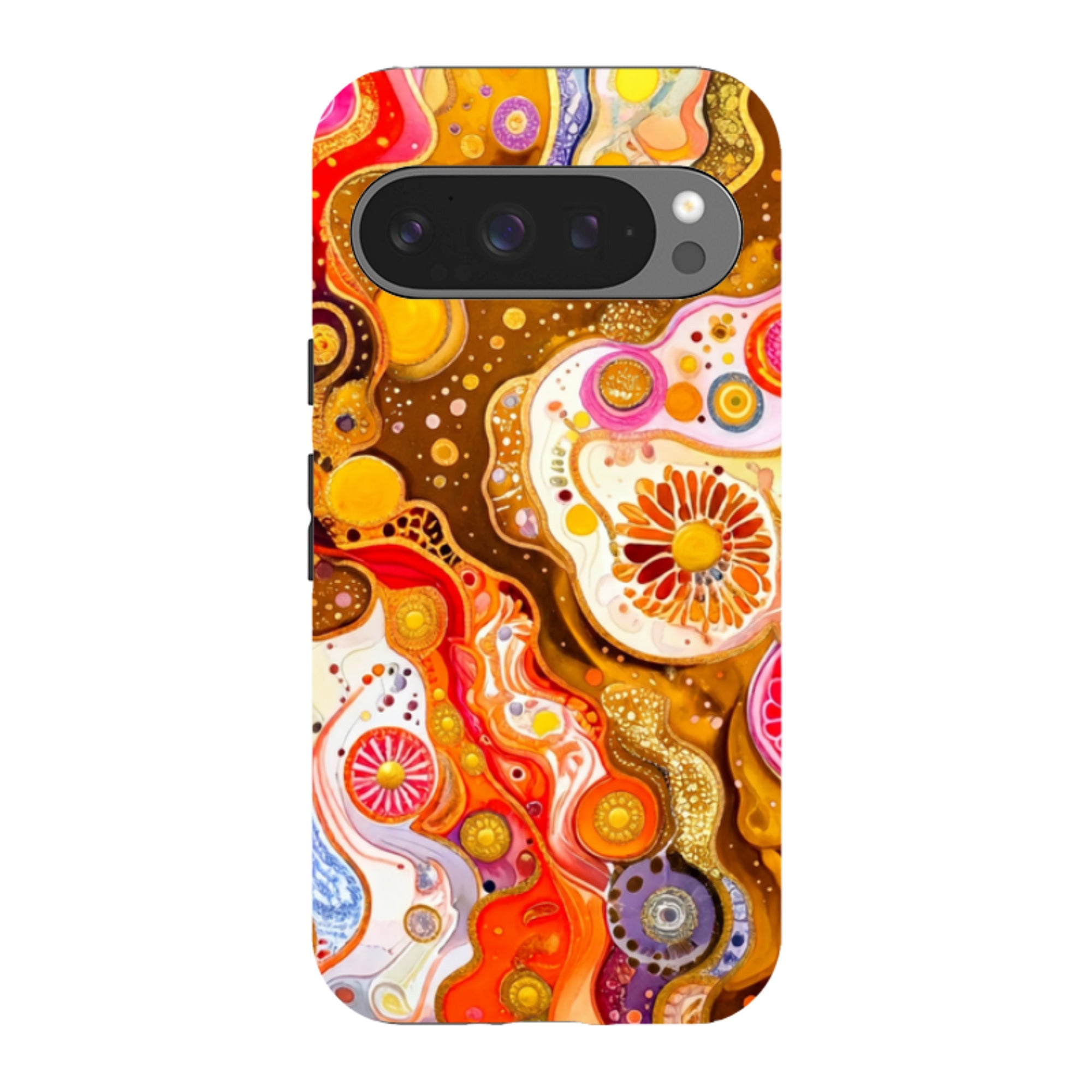Google Tough Case - Fire Marble