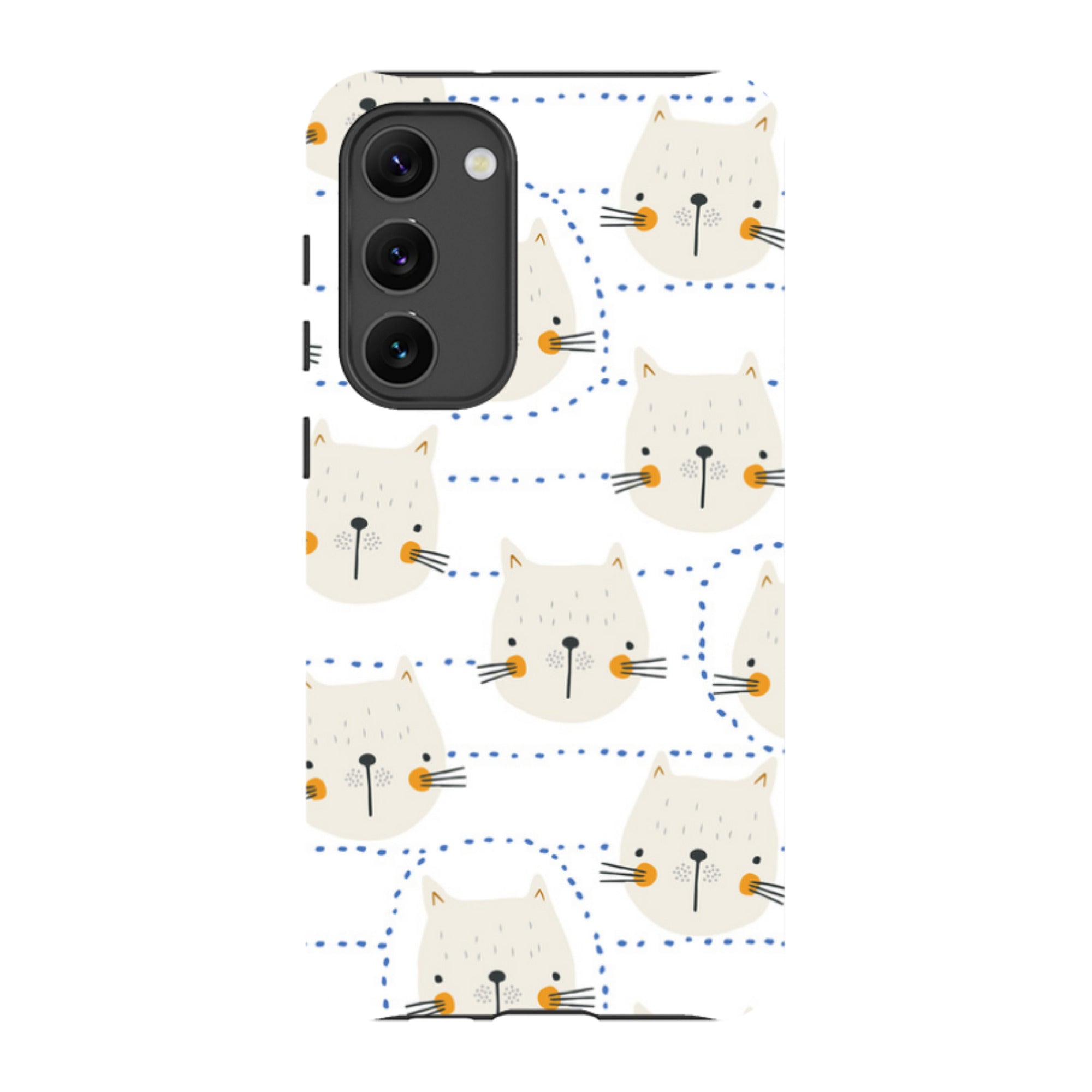 Samsung Tough Case - Cat Tiles
