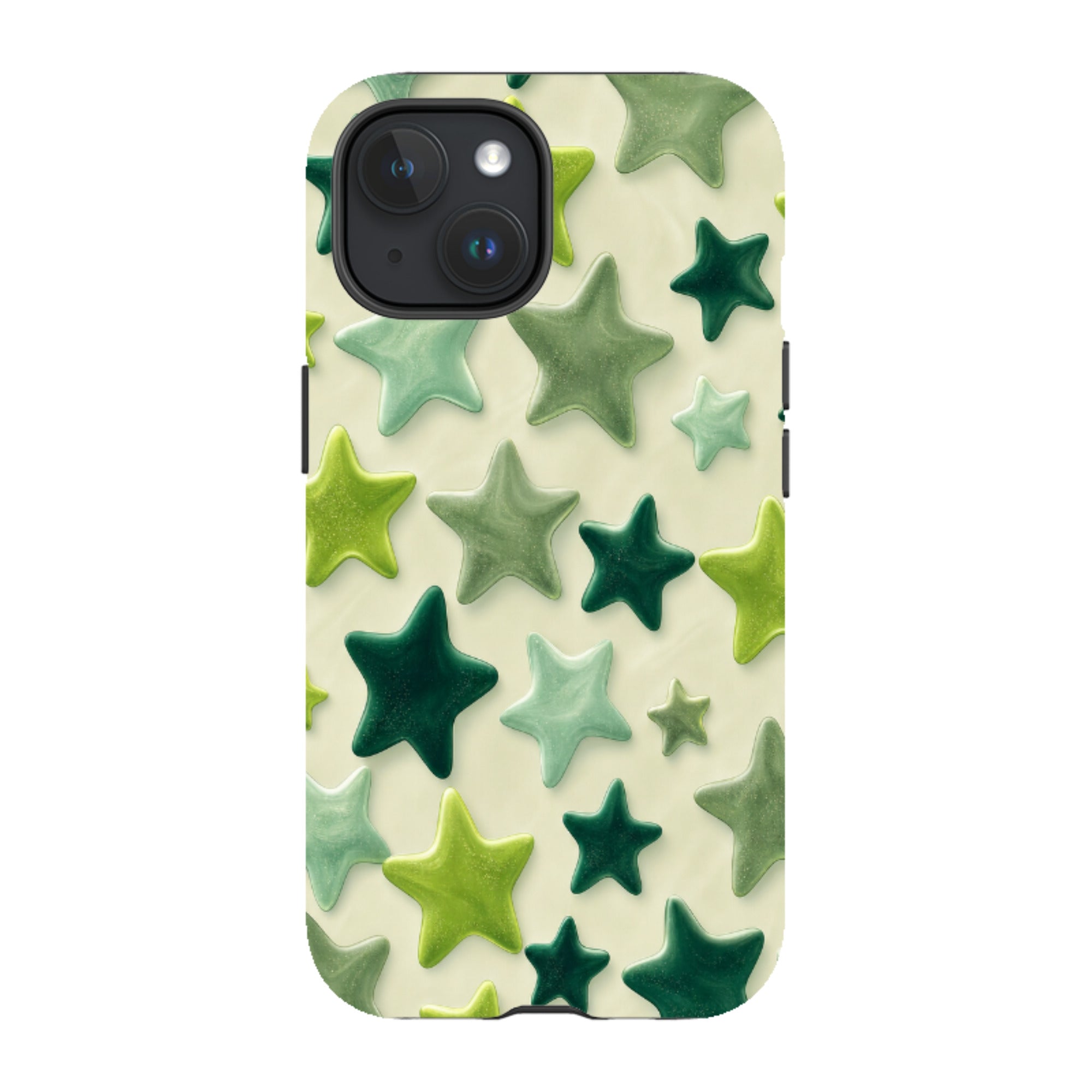 iPhone MagSafe Tough Case - Sage Green Star
