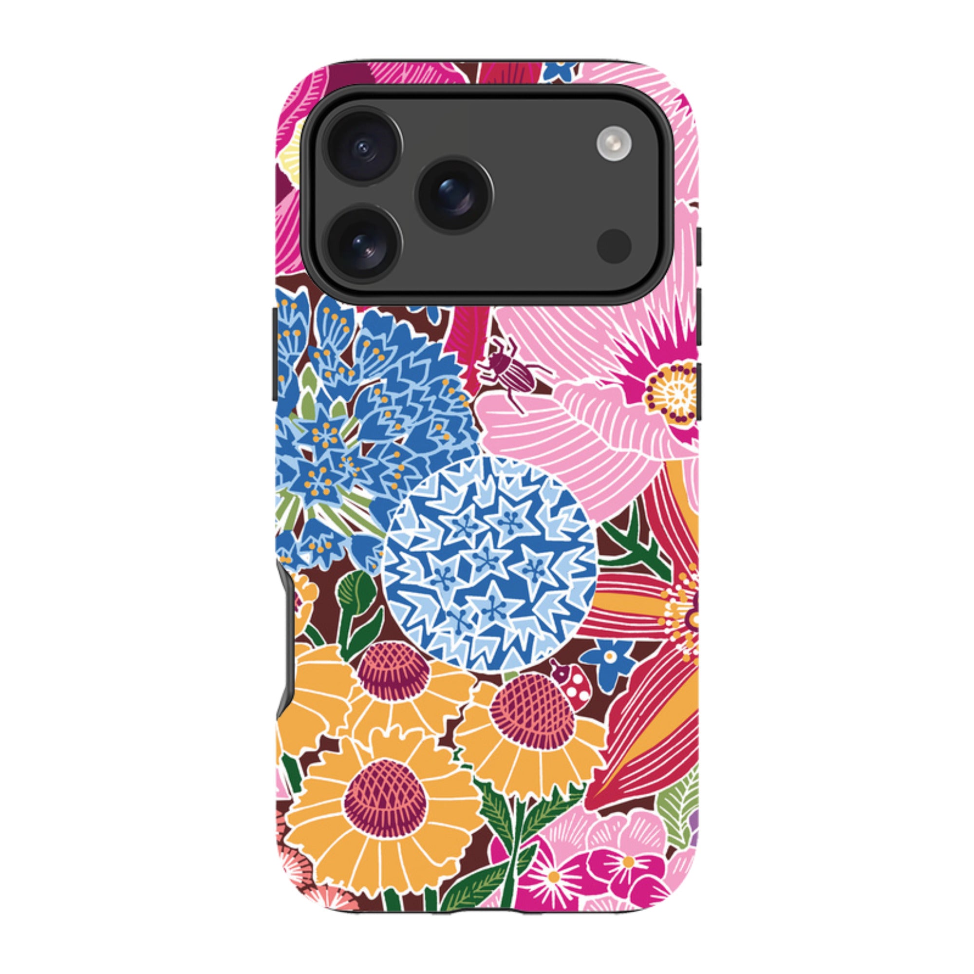 iPhone Tough Case - Jigsaw Floral 2 By Kate Heiss