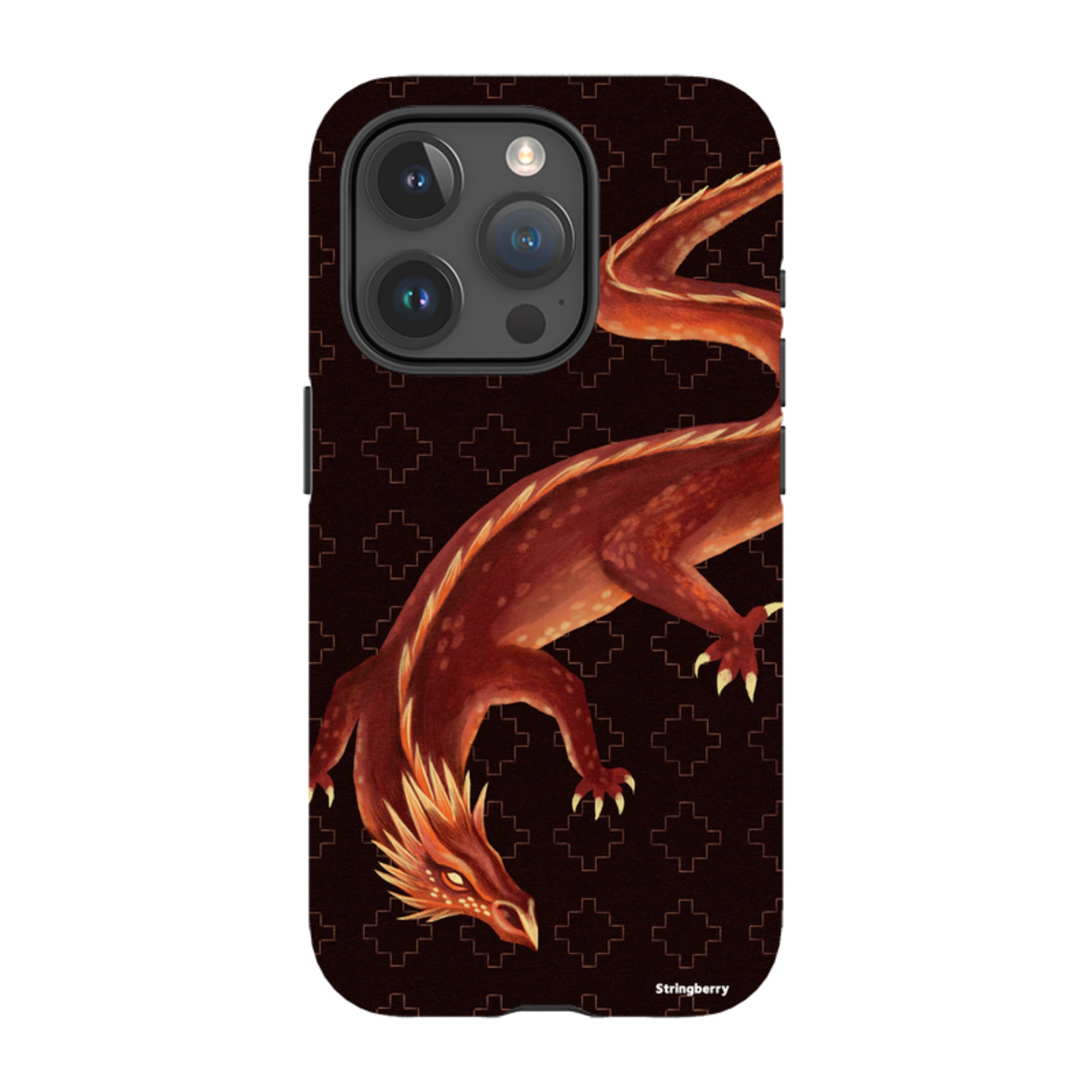 iPhone MagSafe Tough Case - Beowulf Dragon By Anna Stead