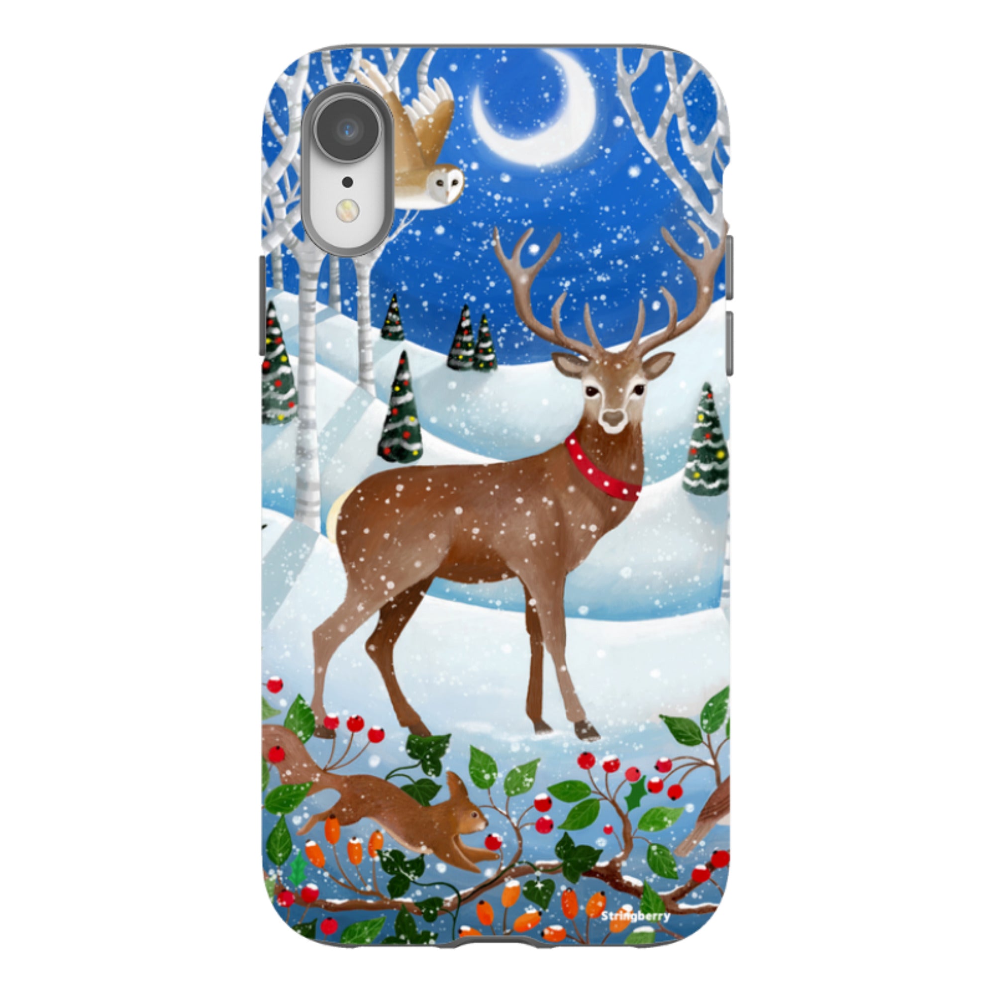 iPhone Tough Case - Deer By Bex Parkin