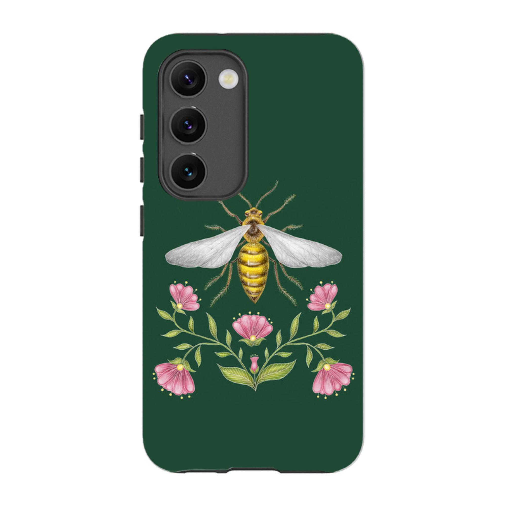 Samsung Tough Case - Wings Of Freedom Emerald By Catherine Rowe