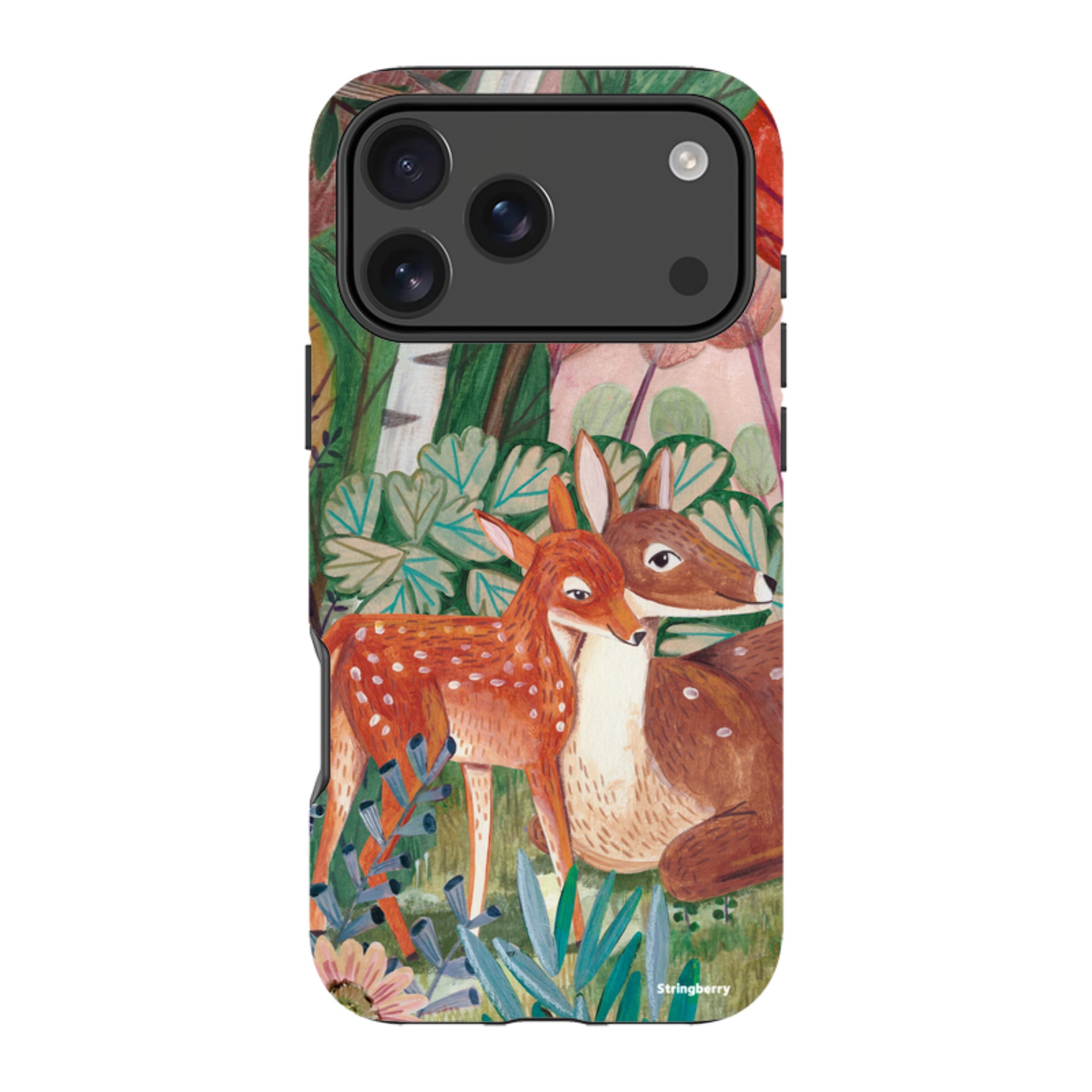 iPhone Tough Case - Deer By Caroline Bonne Muller