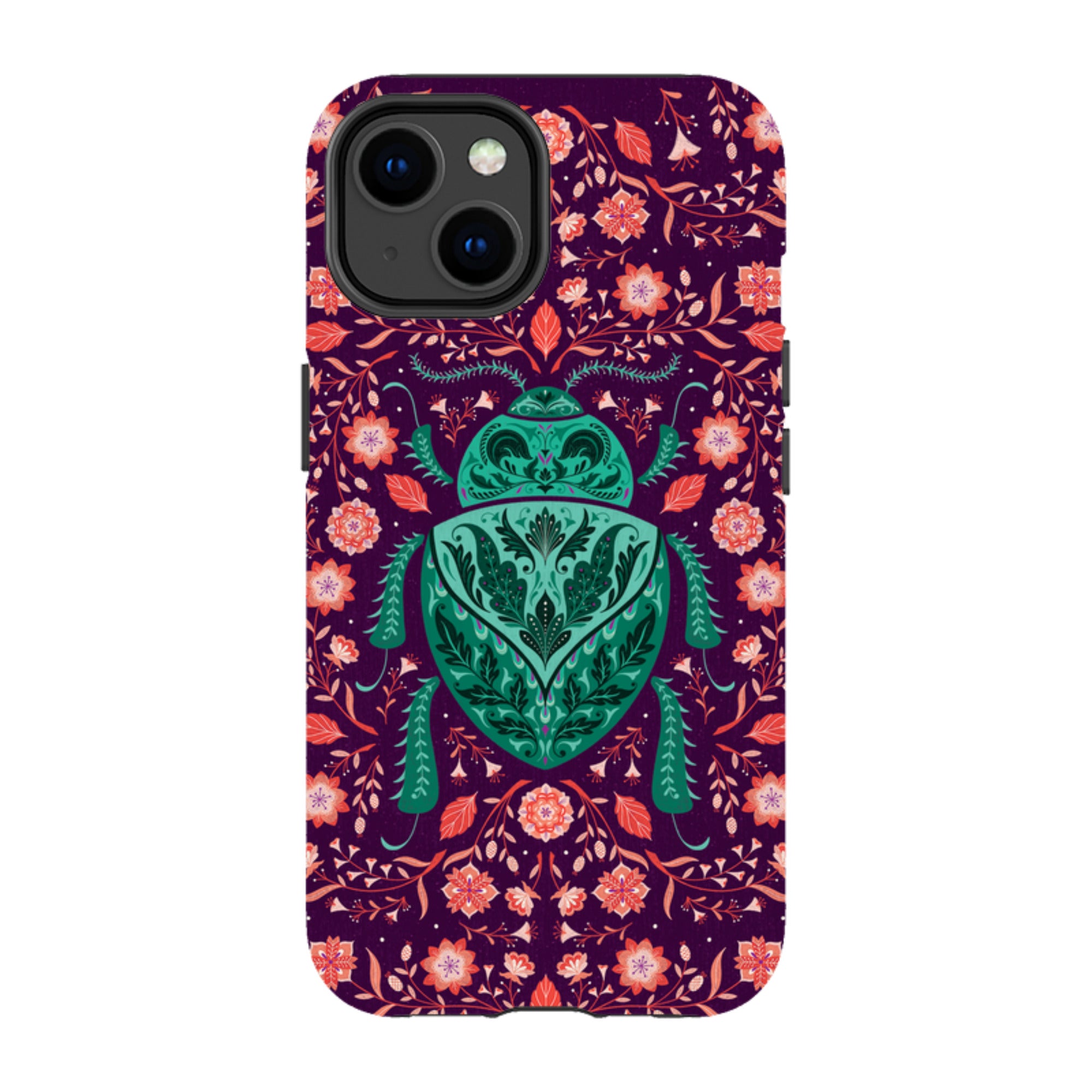 iPhone Tough Case - Beetle By Jenny Zemanek