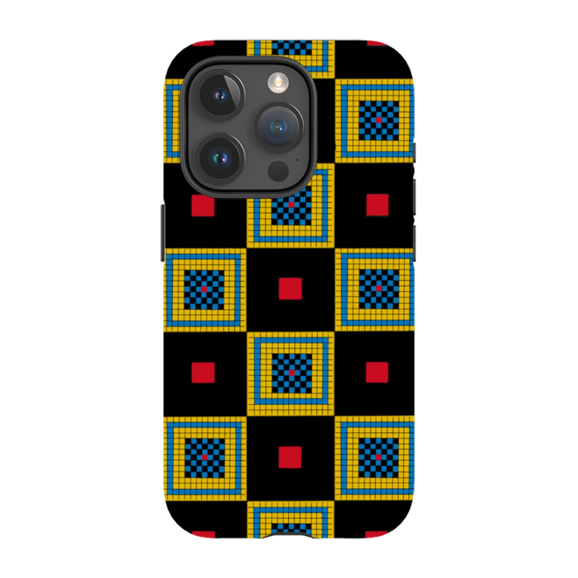 iPhone MagSafe Tough Case - Chequers By Cressida Bell