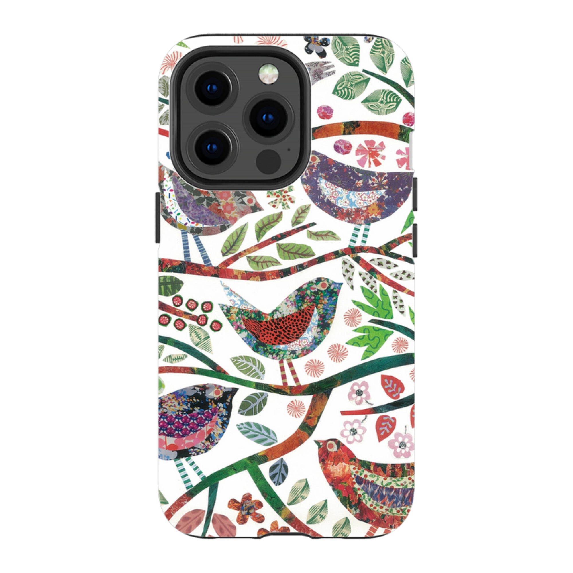 iPhone Tough Case - Vintage Birds By Jane Robbins