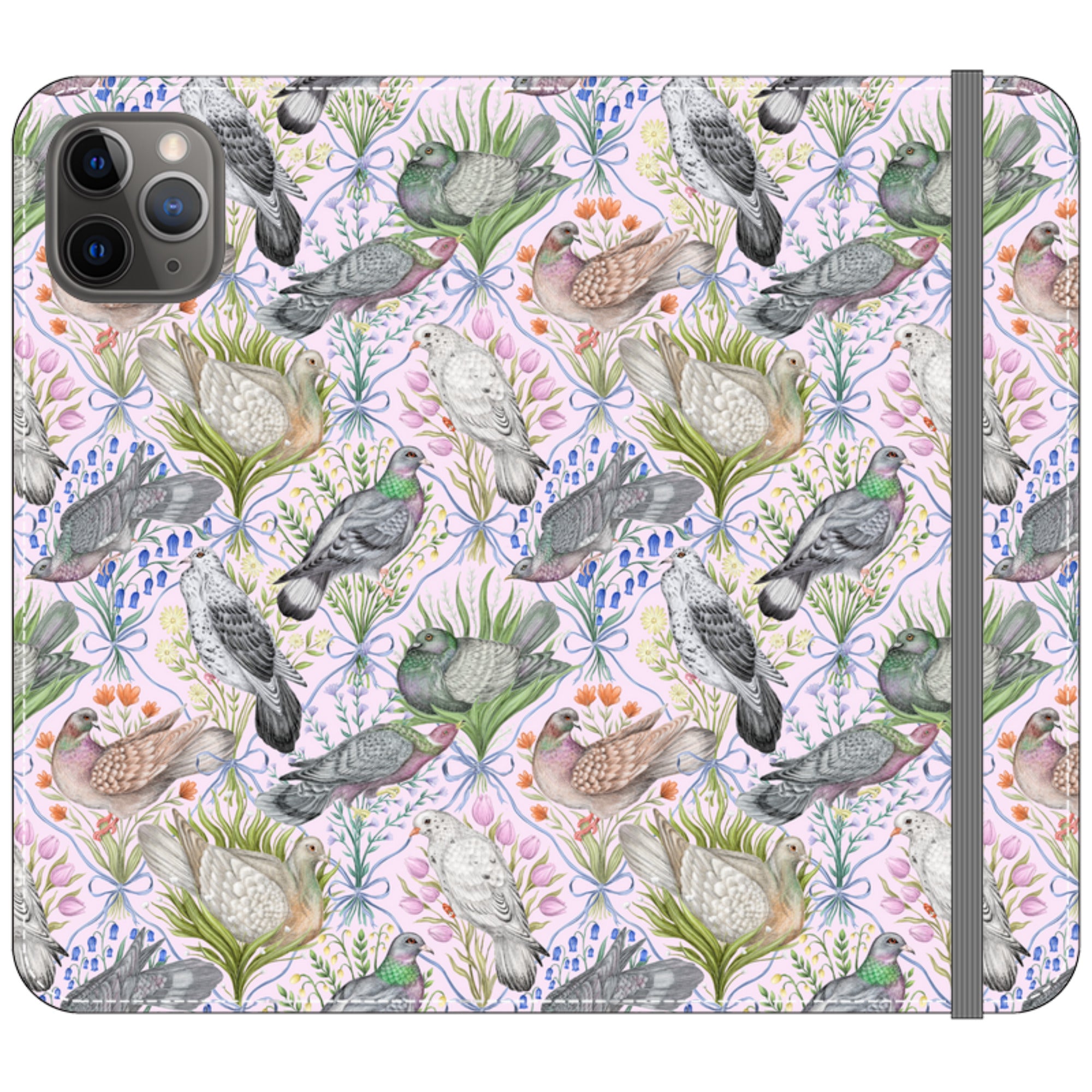 Pigeon Pals Wallet Case By Catherine Rowe