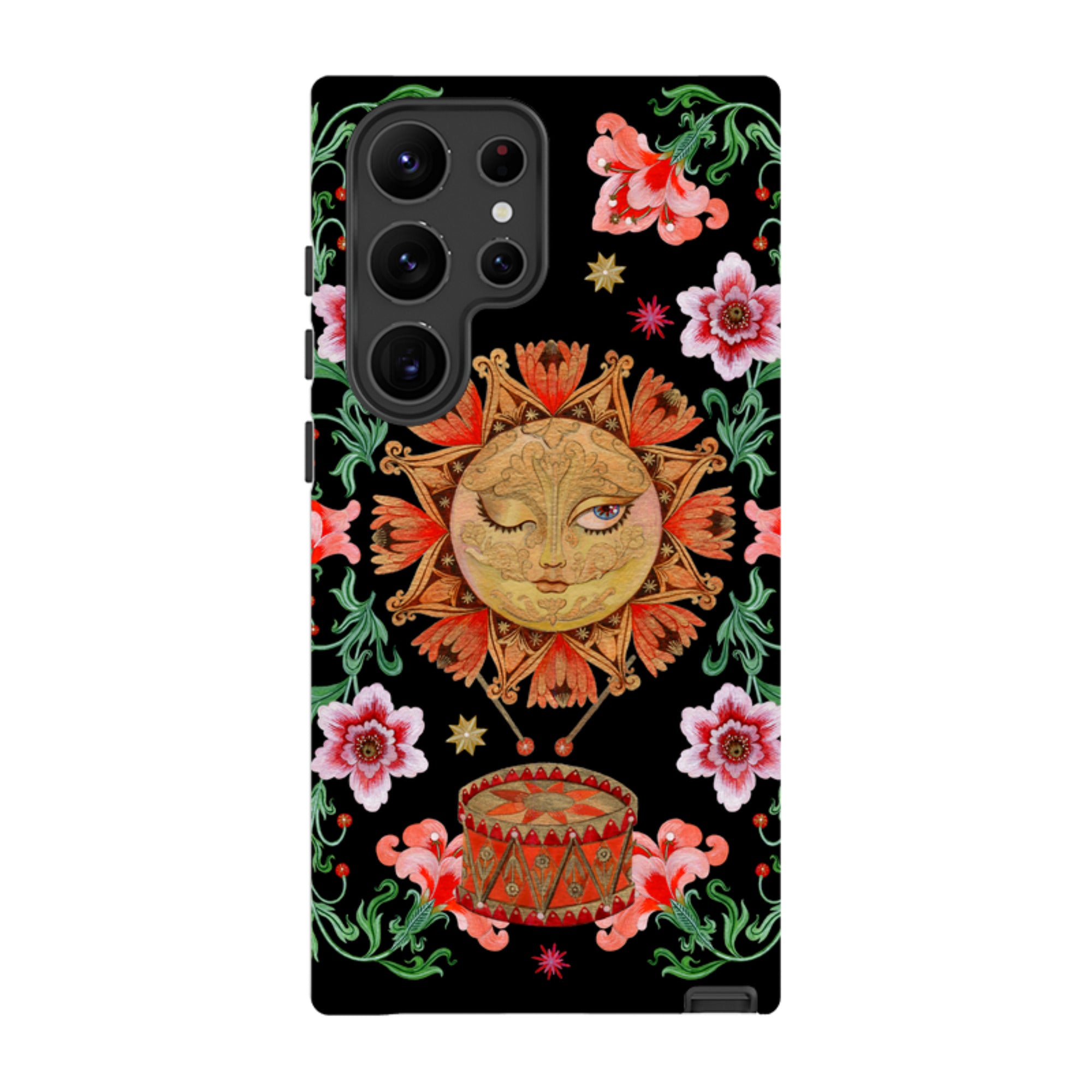 Samsung Tough  Case - Twelve Drummers Drumming By Maria Matos