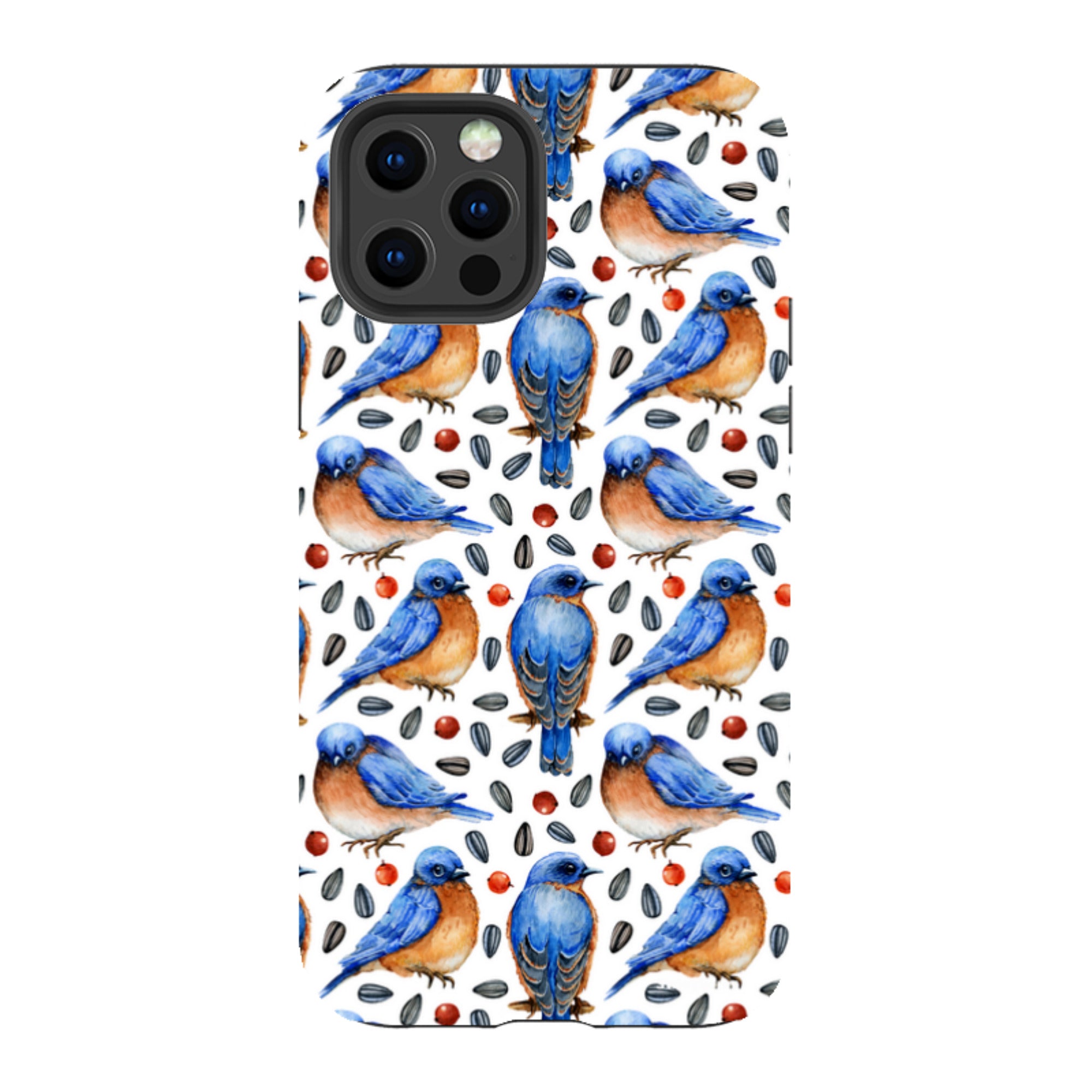 iPhone Tough Case - Bluebirds II