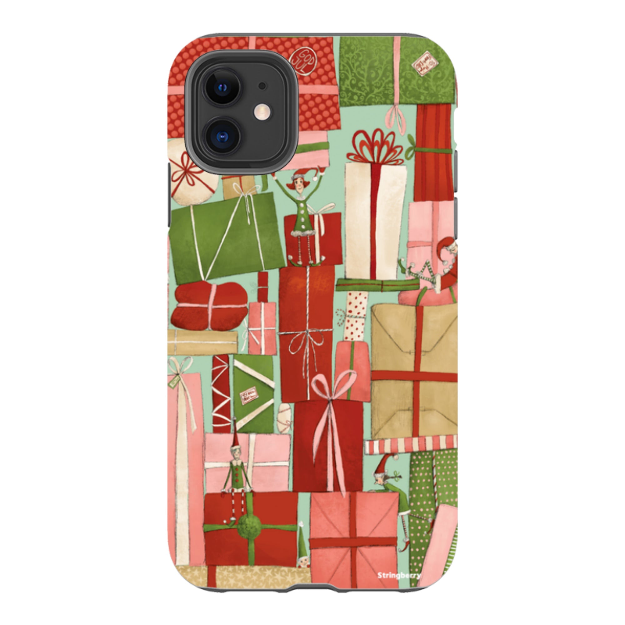 iPhone Tough Case - Santas Helpers II By Maja Lindberg