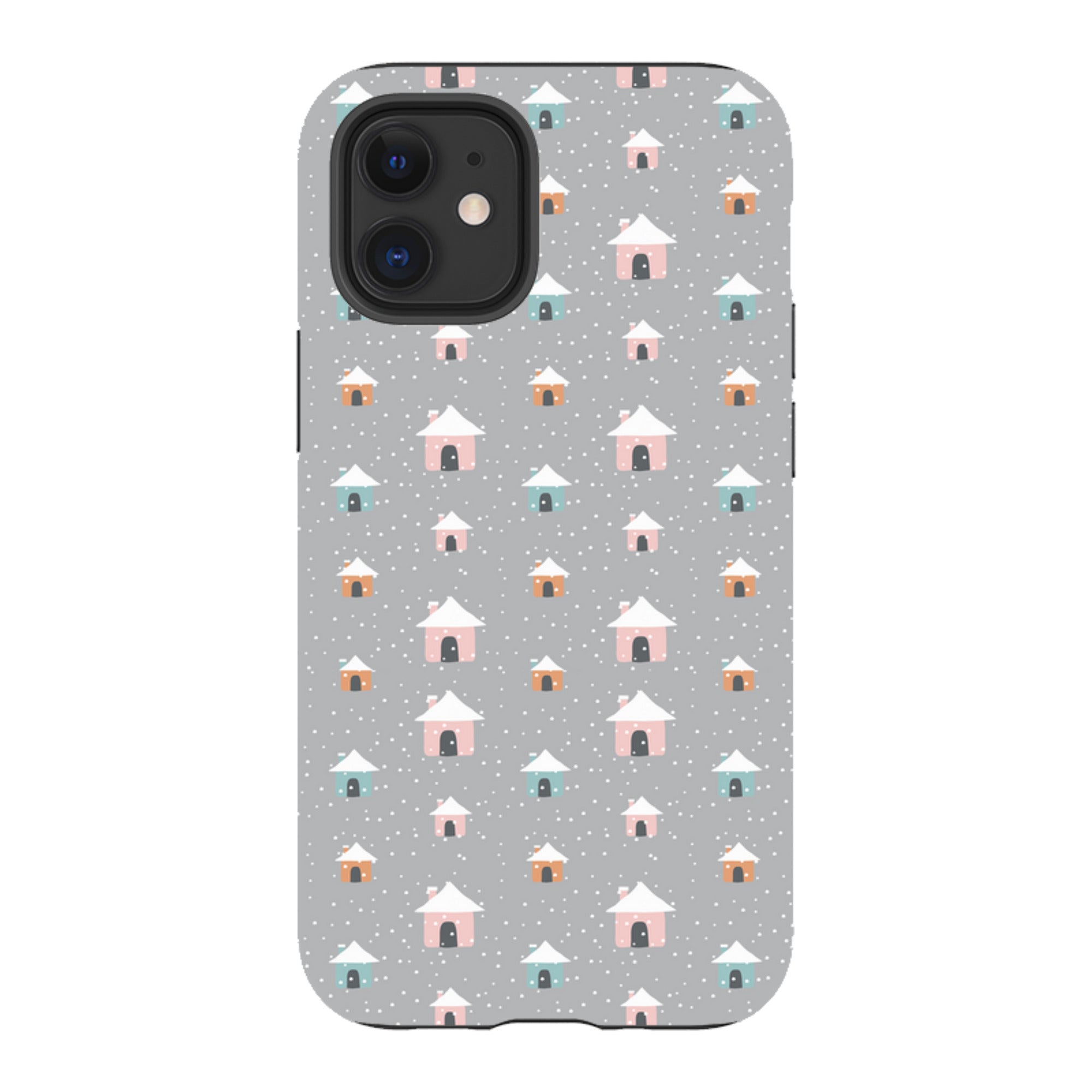 iPhone Tough Case - House Pattern