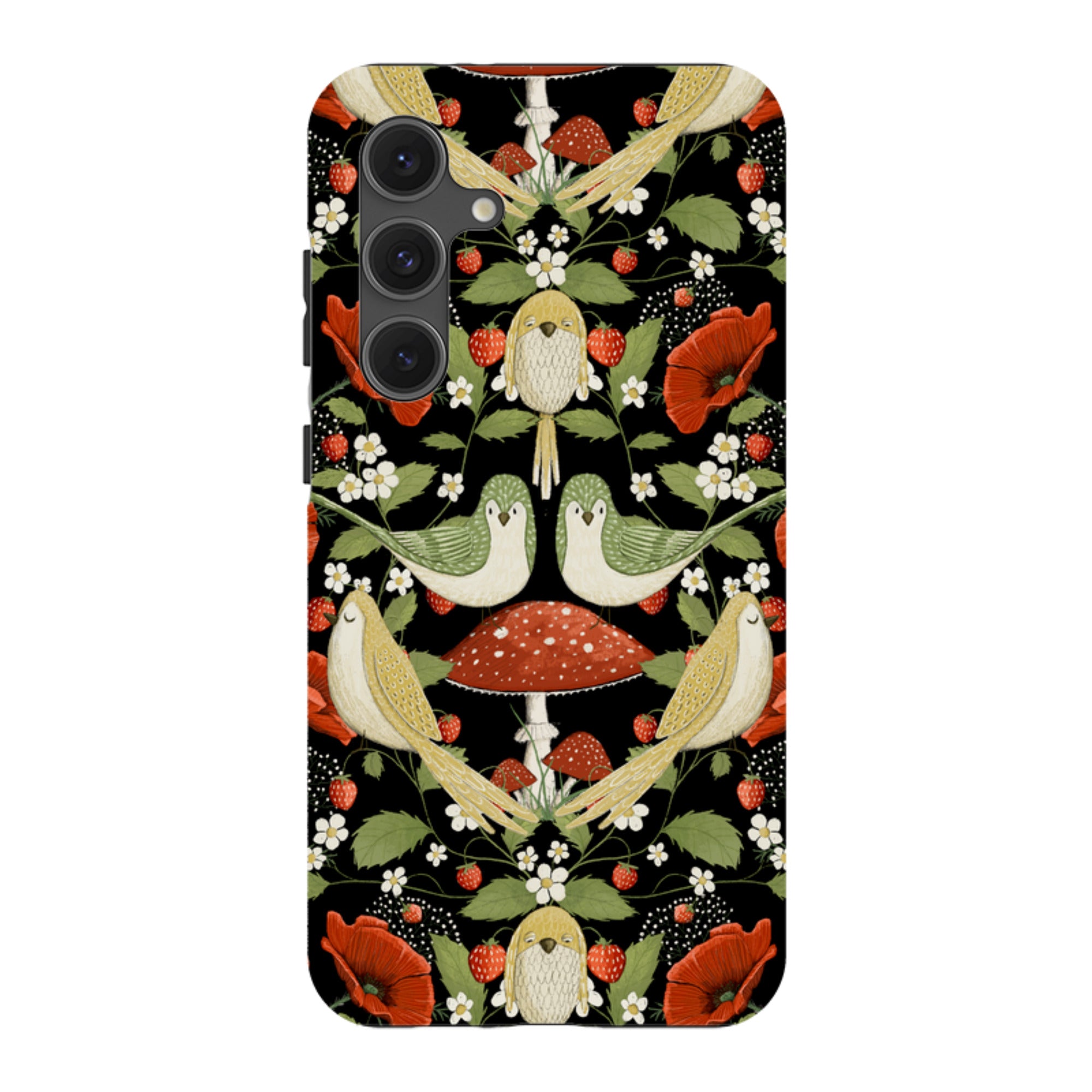 Samsung Tough  Case - Red Poppies By Maja Lindberg