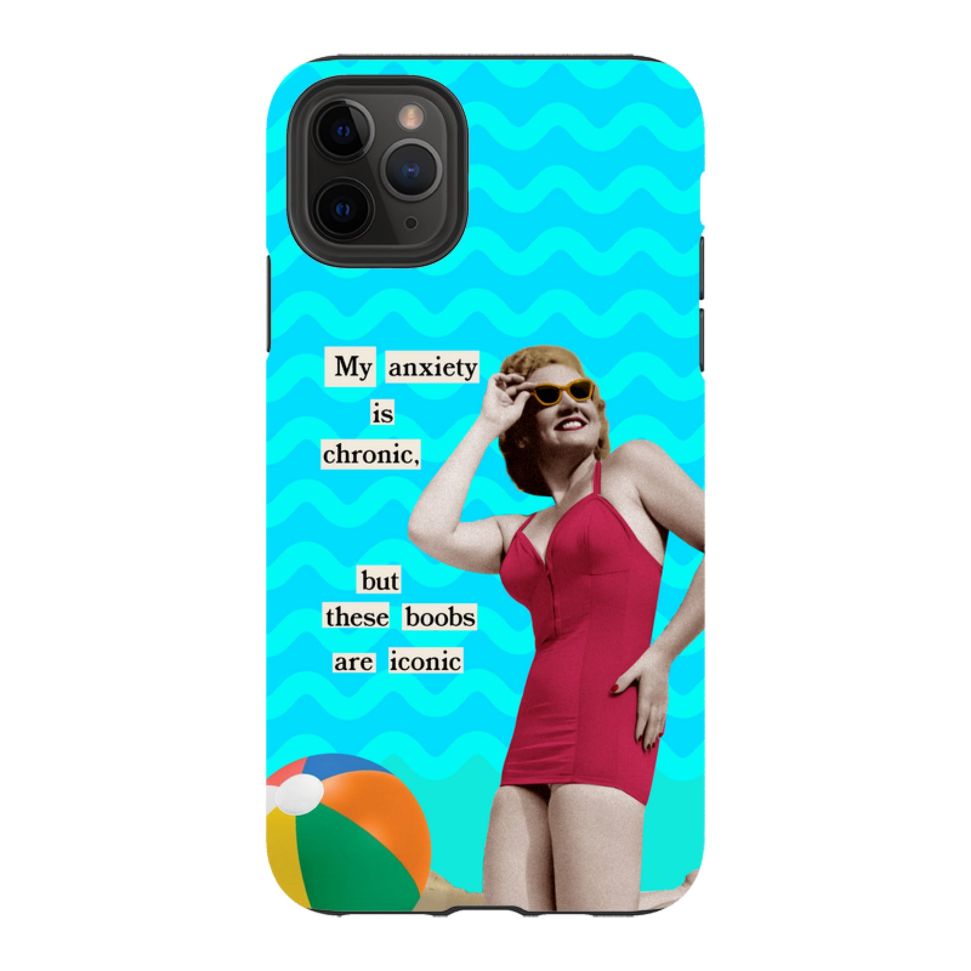 iPhone Tough Case - Boobs By Clare Jordan