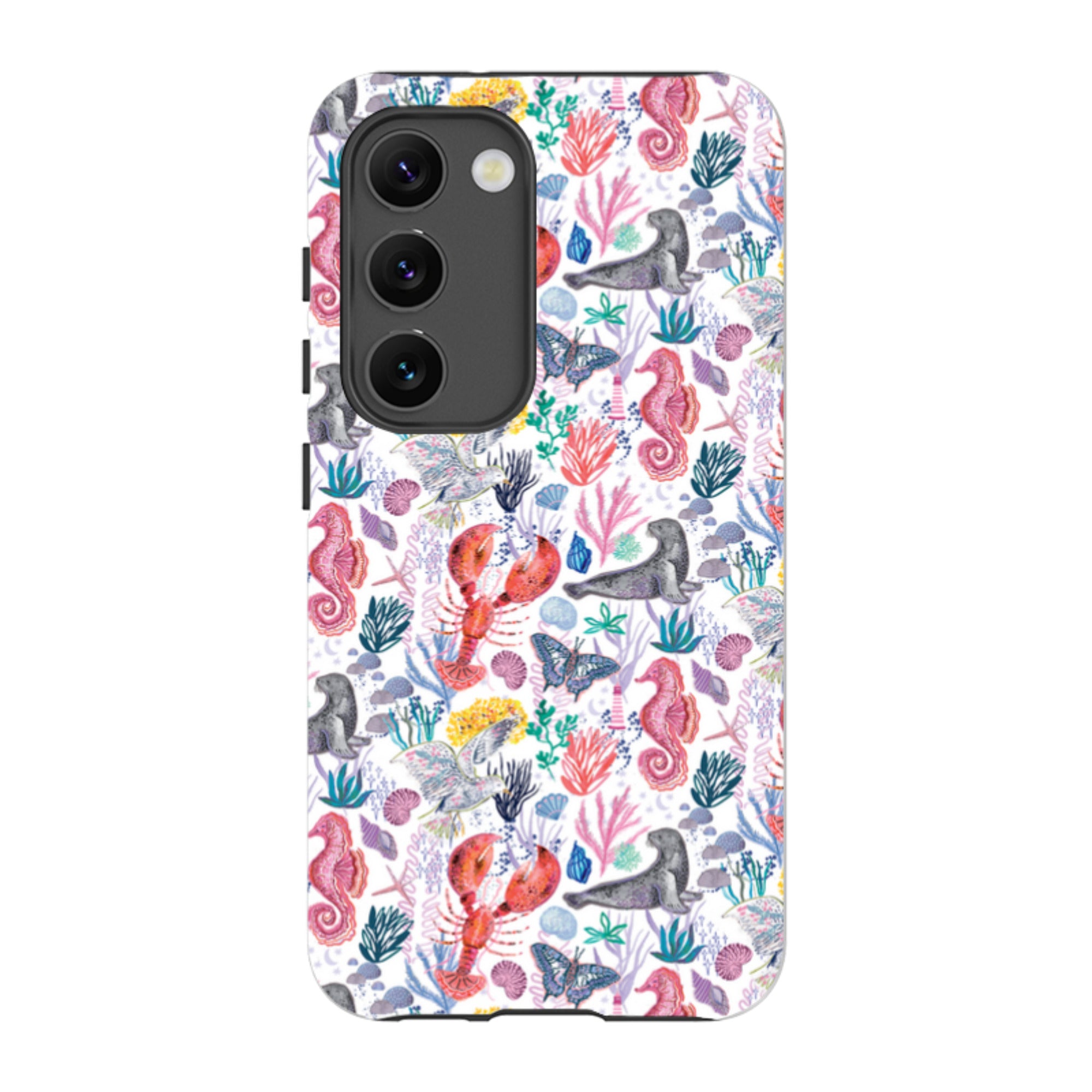 Samsung Tough  Case - Coastline Pattern B By Emma Frances Grant