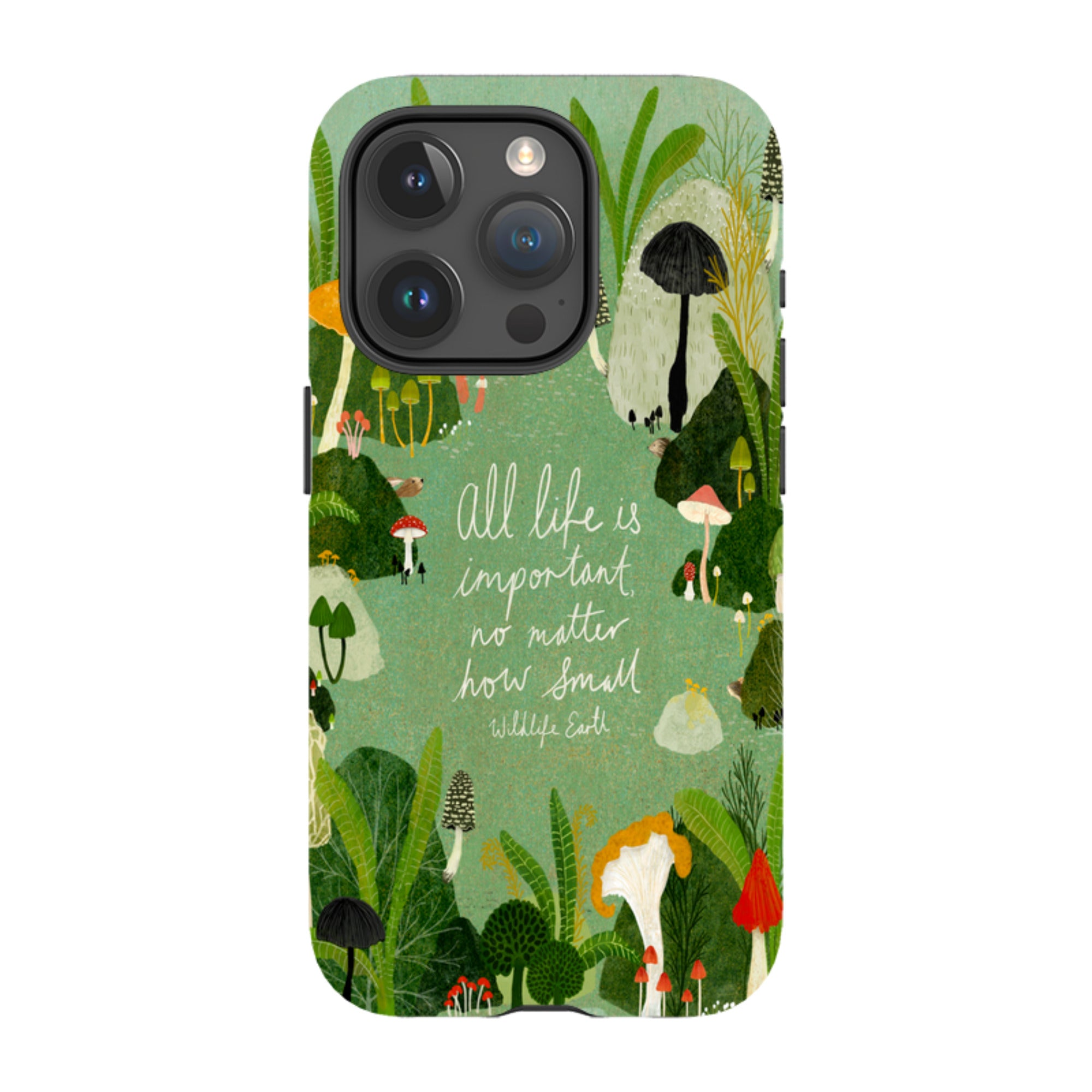 iPhone MagSafe Tough Case -  Wildlife Text By Katherine Quinn