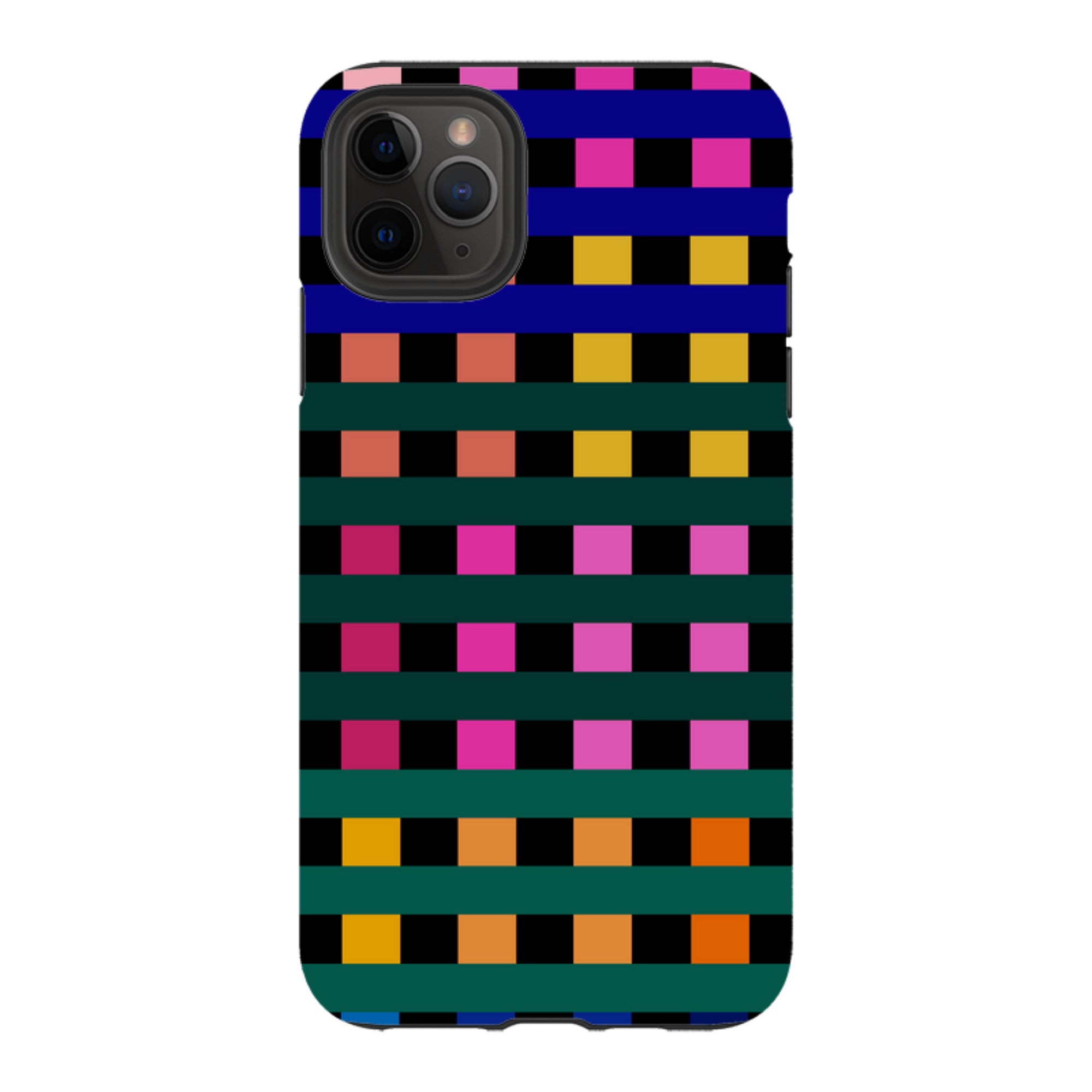 iPhone Tough Case - Newton Check By Kitty Joseph