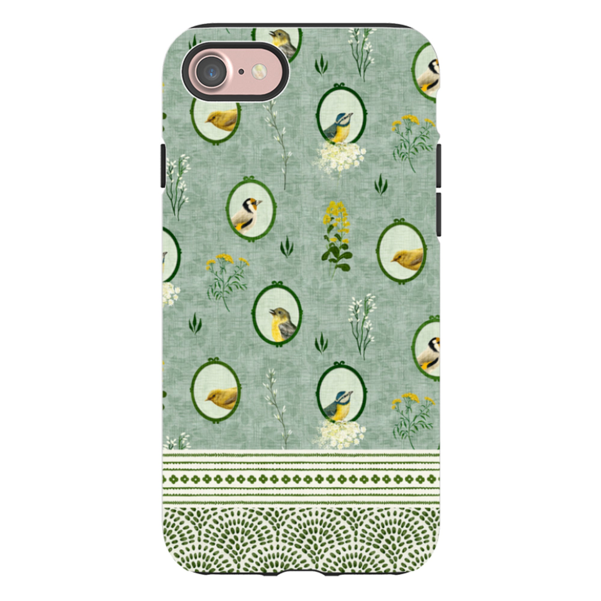 iPhone Tough Case - Song Bird Frames 2 By Katherine Quinn