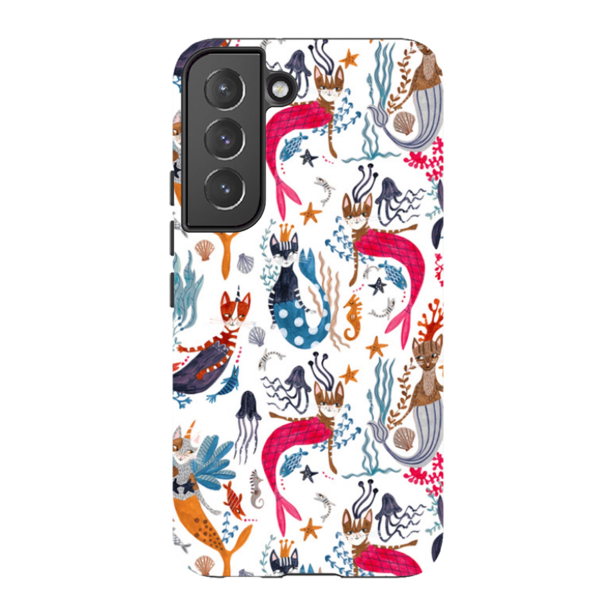 Samsung Tough Case - Cat-Fish By Caroline Bonne Muller
