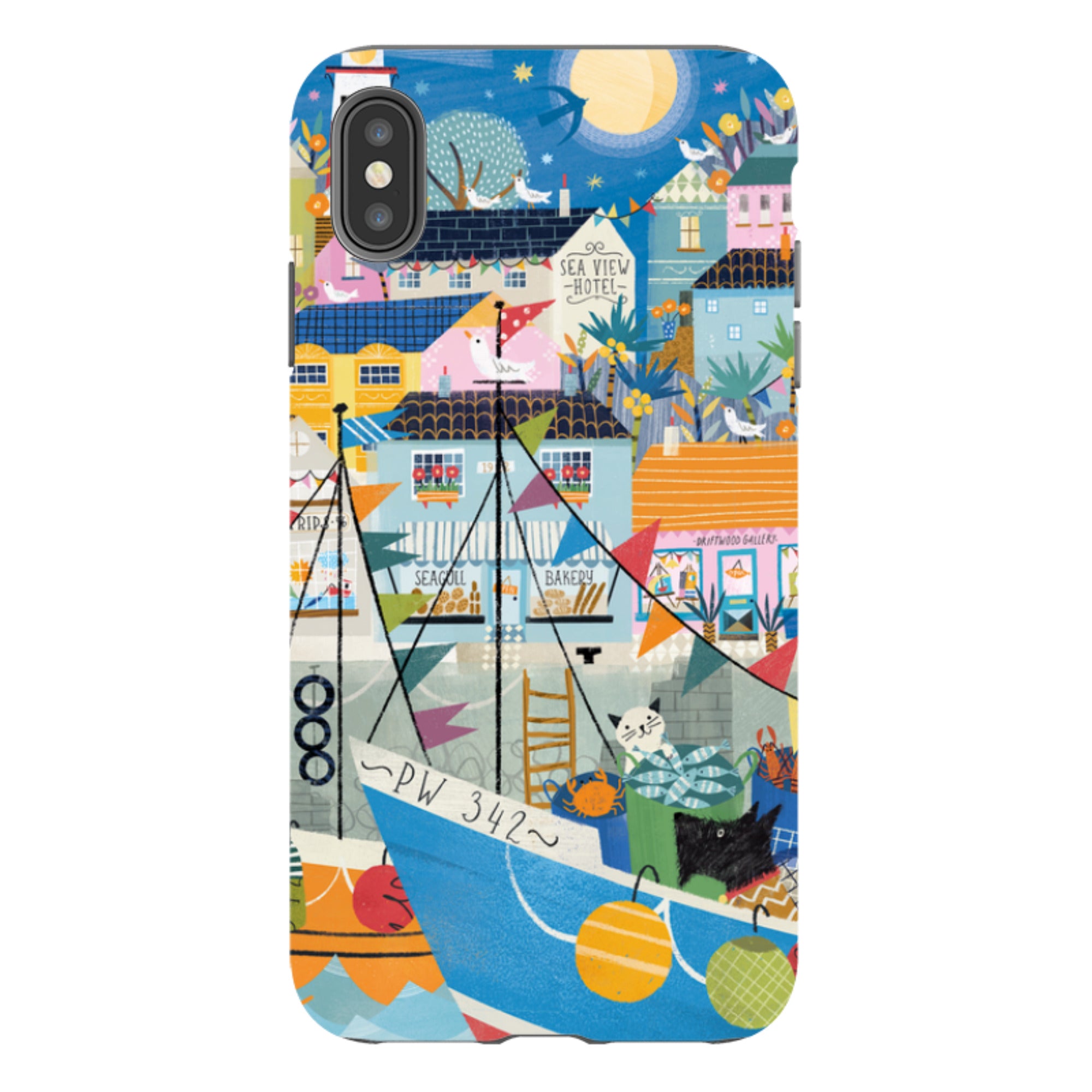 iPhone Case - Night Harbour 1 By Ali Brookes