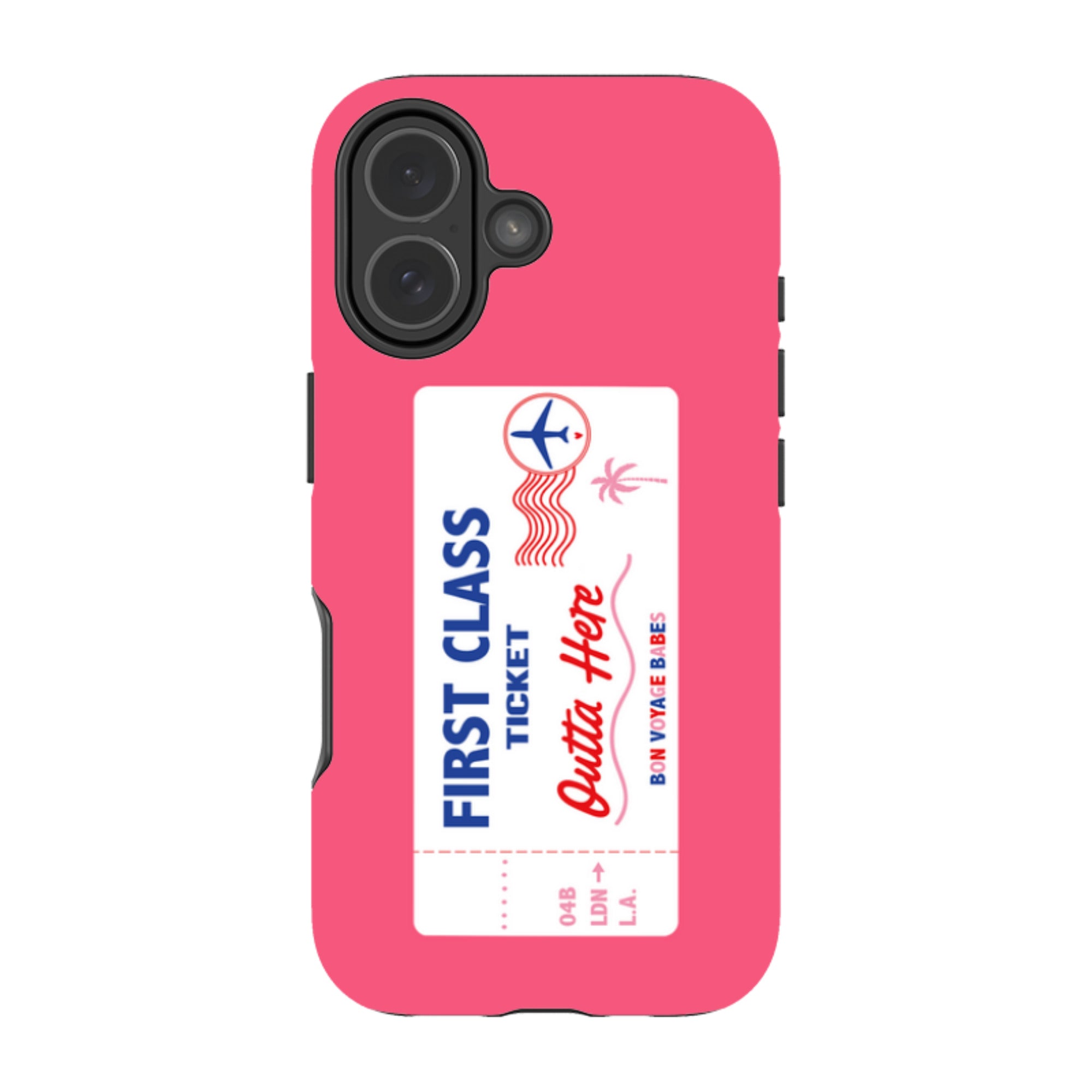iPhone Tough Case - First Class Peach