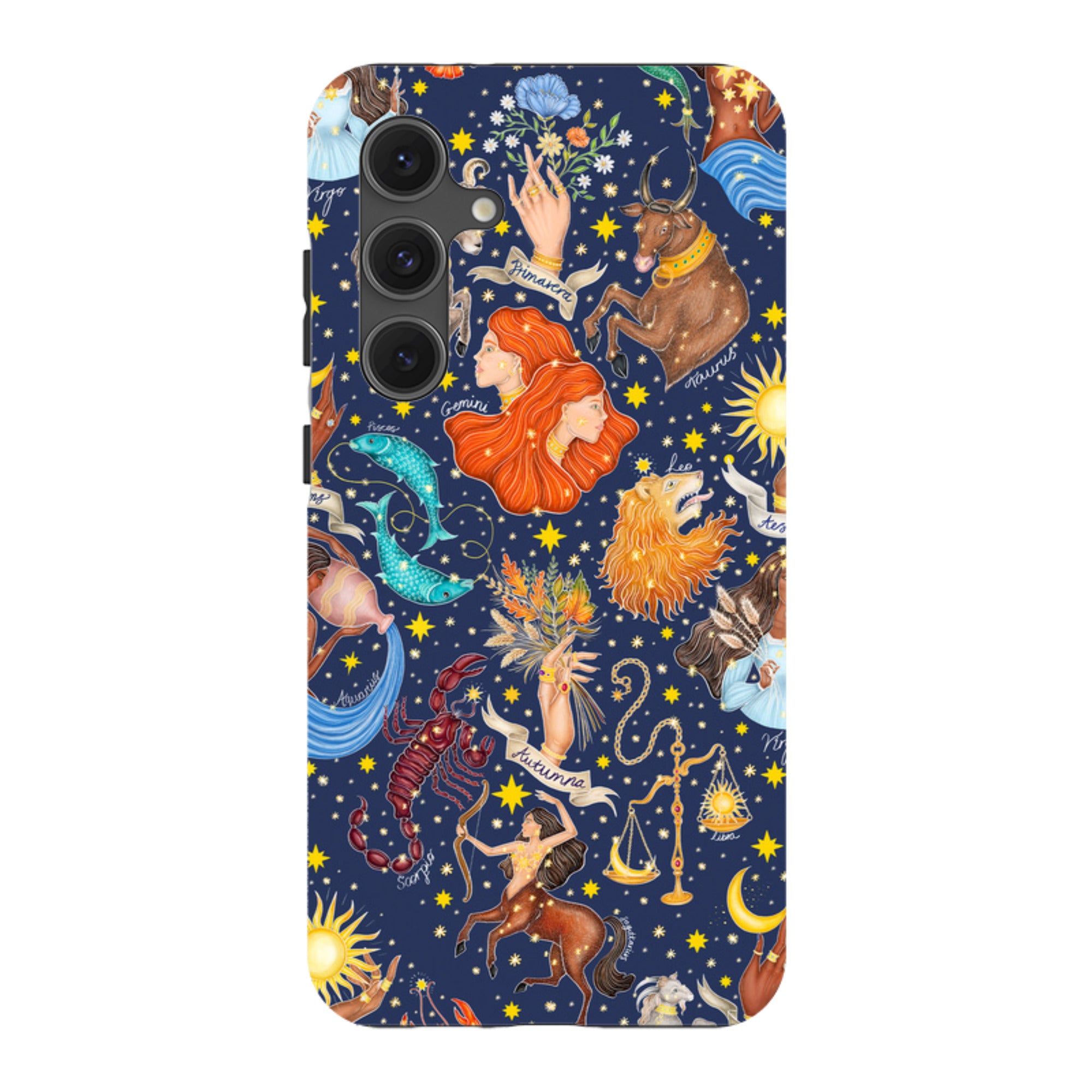 Samsung Tough Case - Zodiac Composite By Catherine Rowe