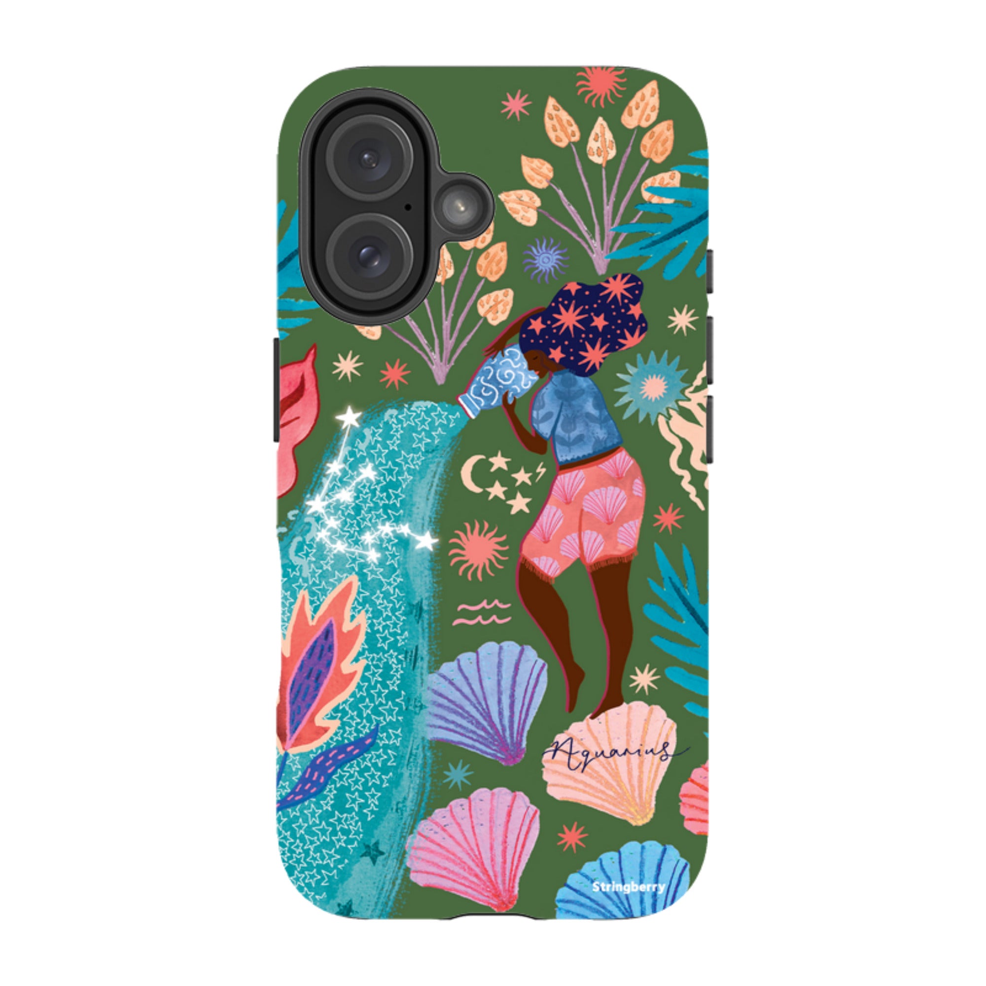 iPhone Tough Case - Aquarius By Emma Frances Grant